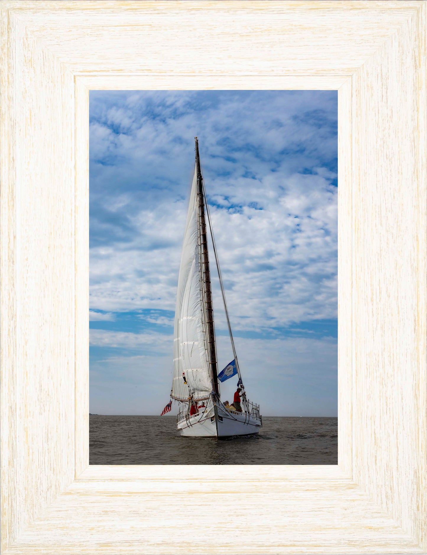 2023 Deal Island Skipjack Races - Staring Down the Bowsprit (Nathan) -- Digital Print