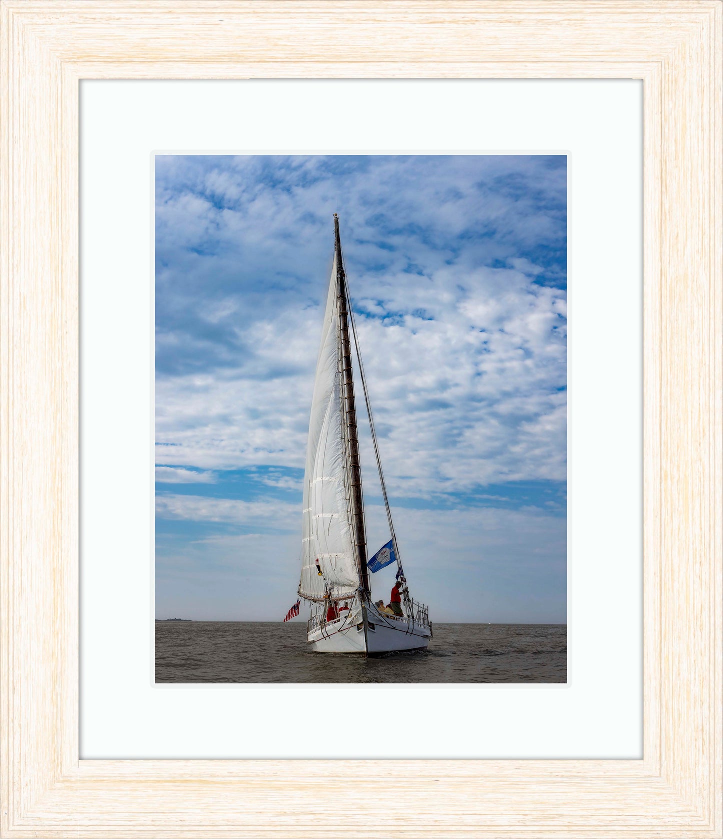 2023 Deal Island Skipjack Races - Staring Down the Bowsprit (Nathan) -- Digital Print