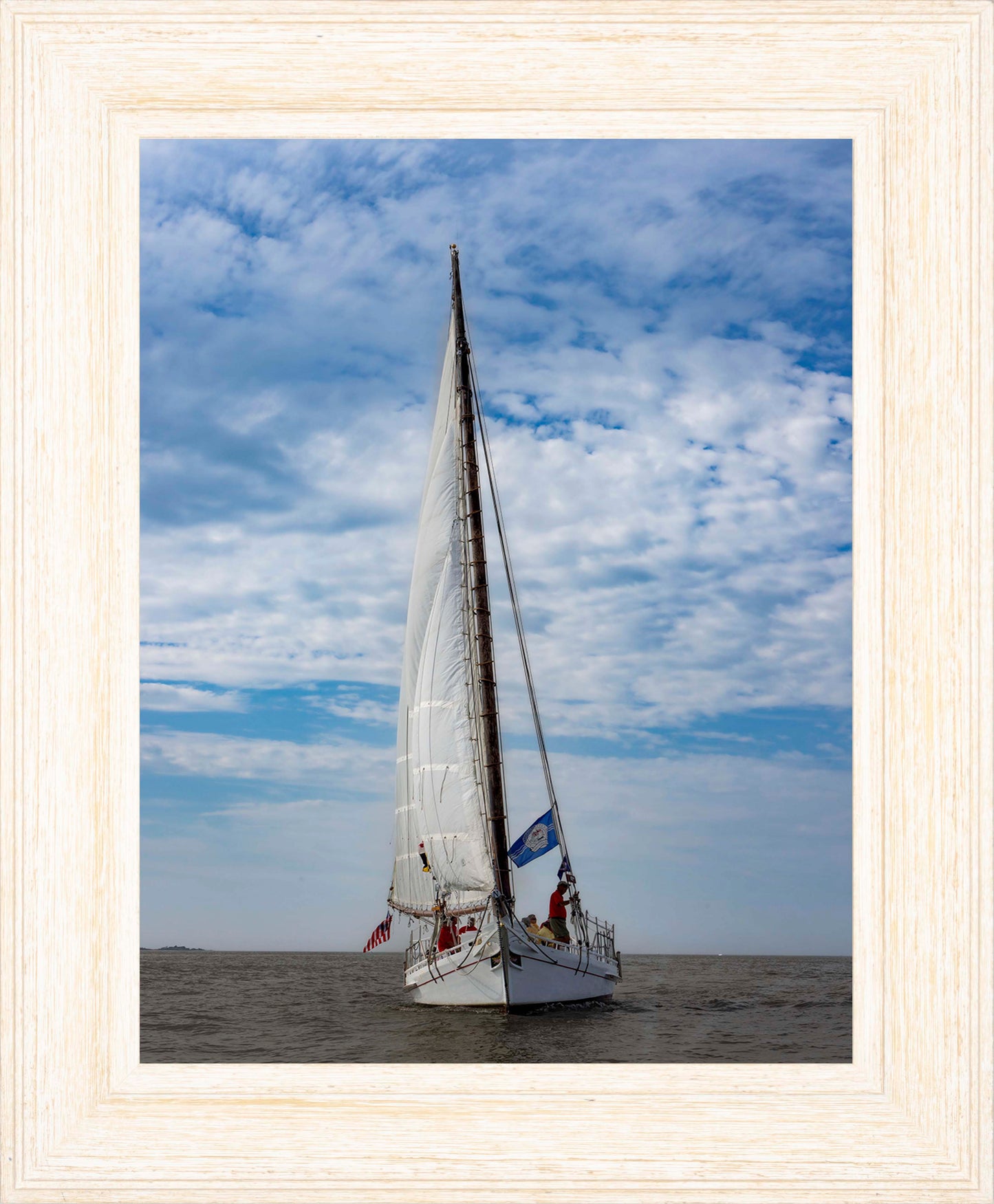 2023 Deal Island Skipjack Races - Staring Down the Bowsprit (Nathan) -- Digital Print