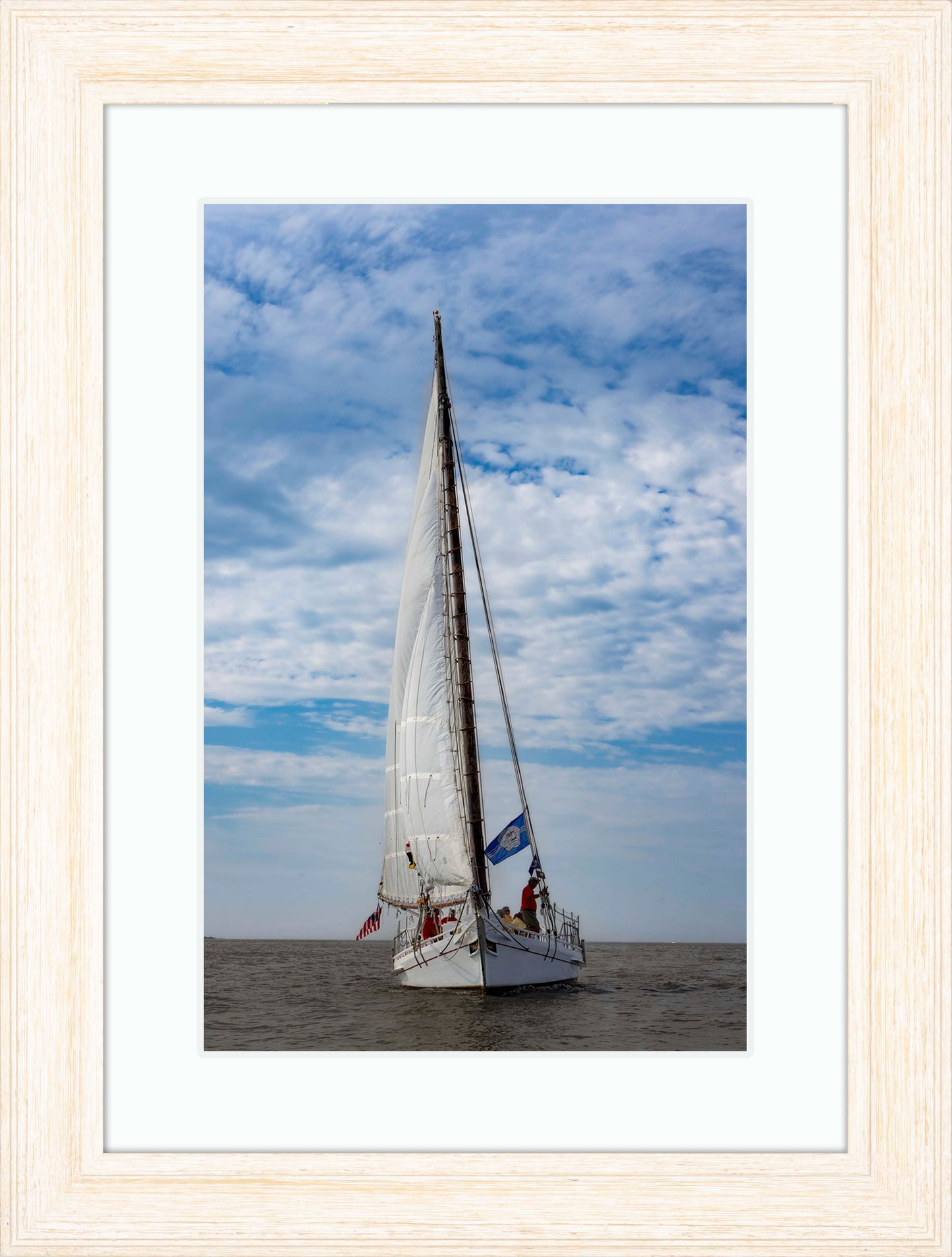 2023 Deal Island Skipjack Races - Staring Down the Bowsprit (Nathan) -- Digital Print