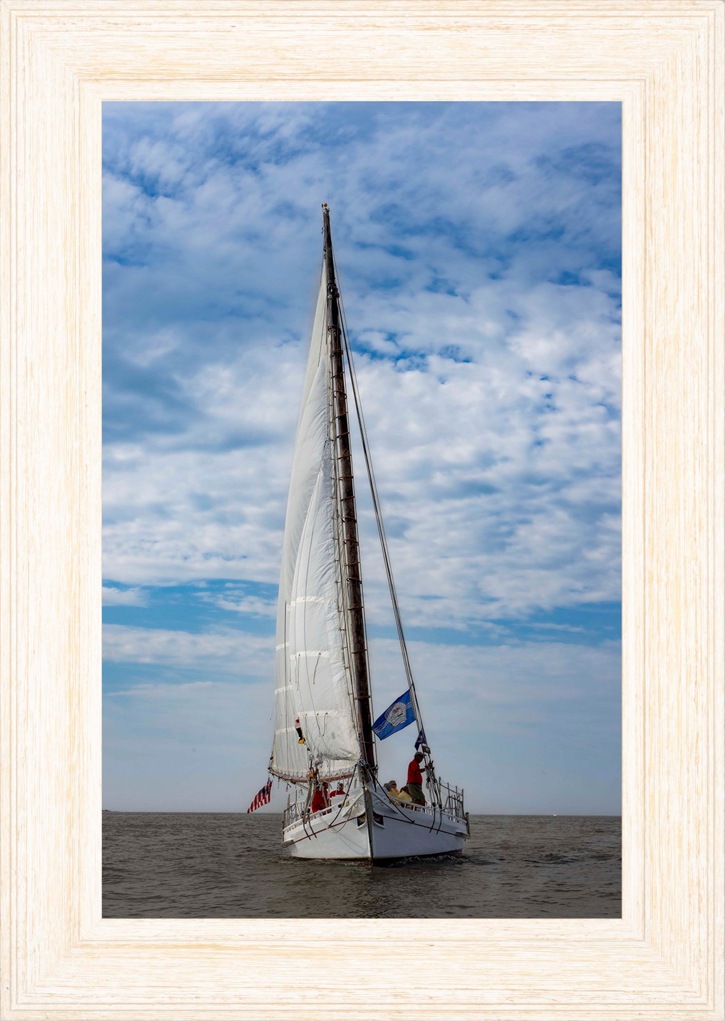 2023 Deal Island Skipjack Races - Staring Down the Bowsprit (Nathan) -- Digital Print