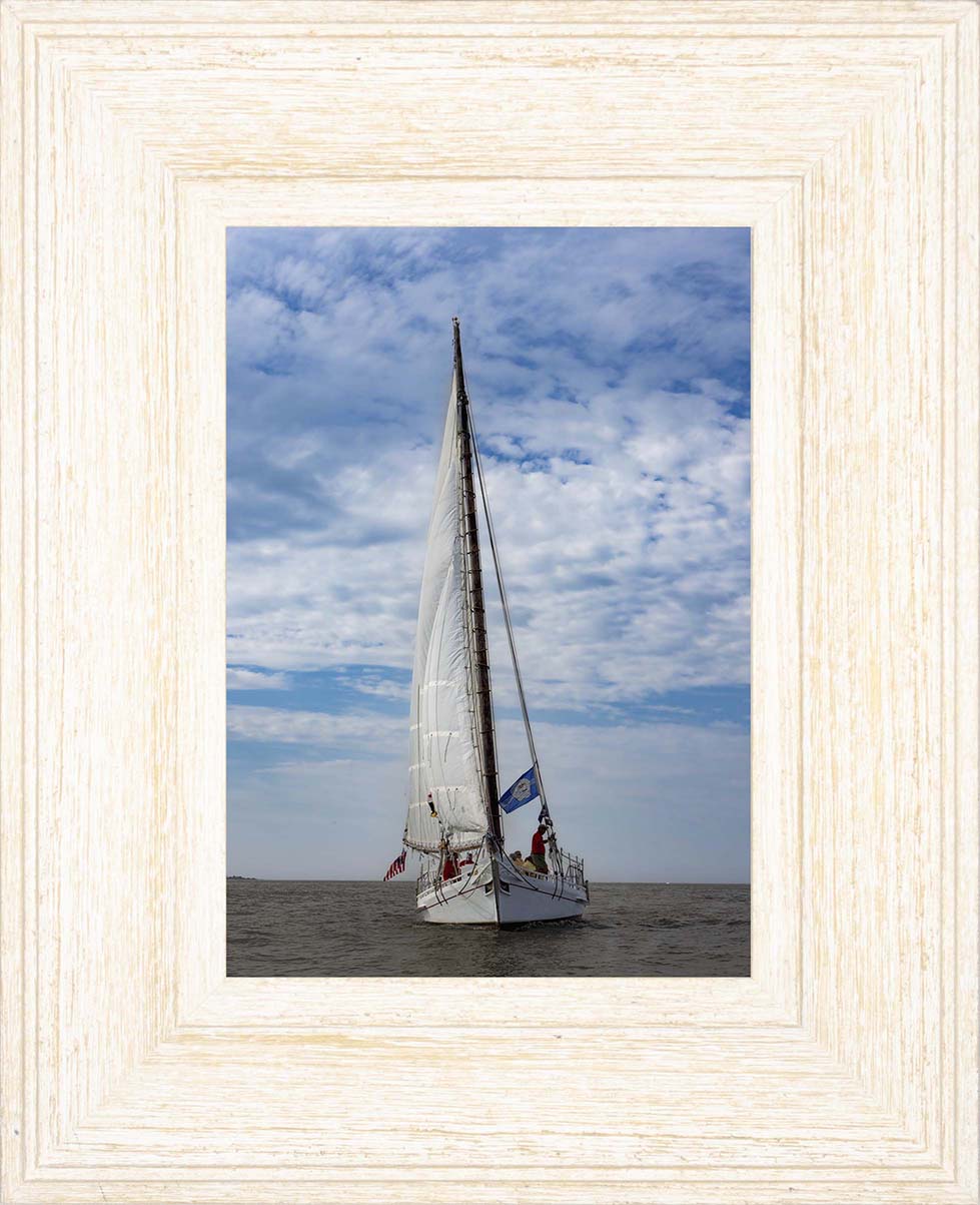 2023 Deal Island Skipjack Races - Staring Down the Bowsprit (Nathan) -- Digital Print