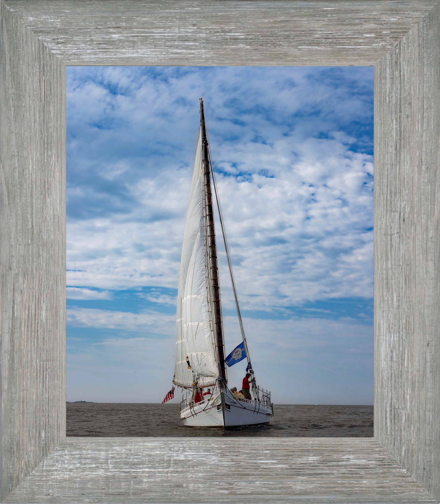2023 Deal Island Skipjack Races - Staring Down the Bowsprit (Nathan) -- Digital Print