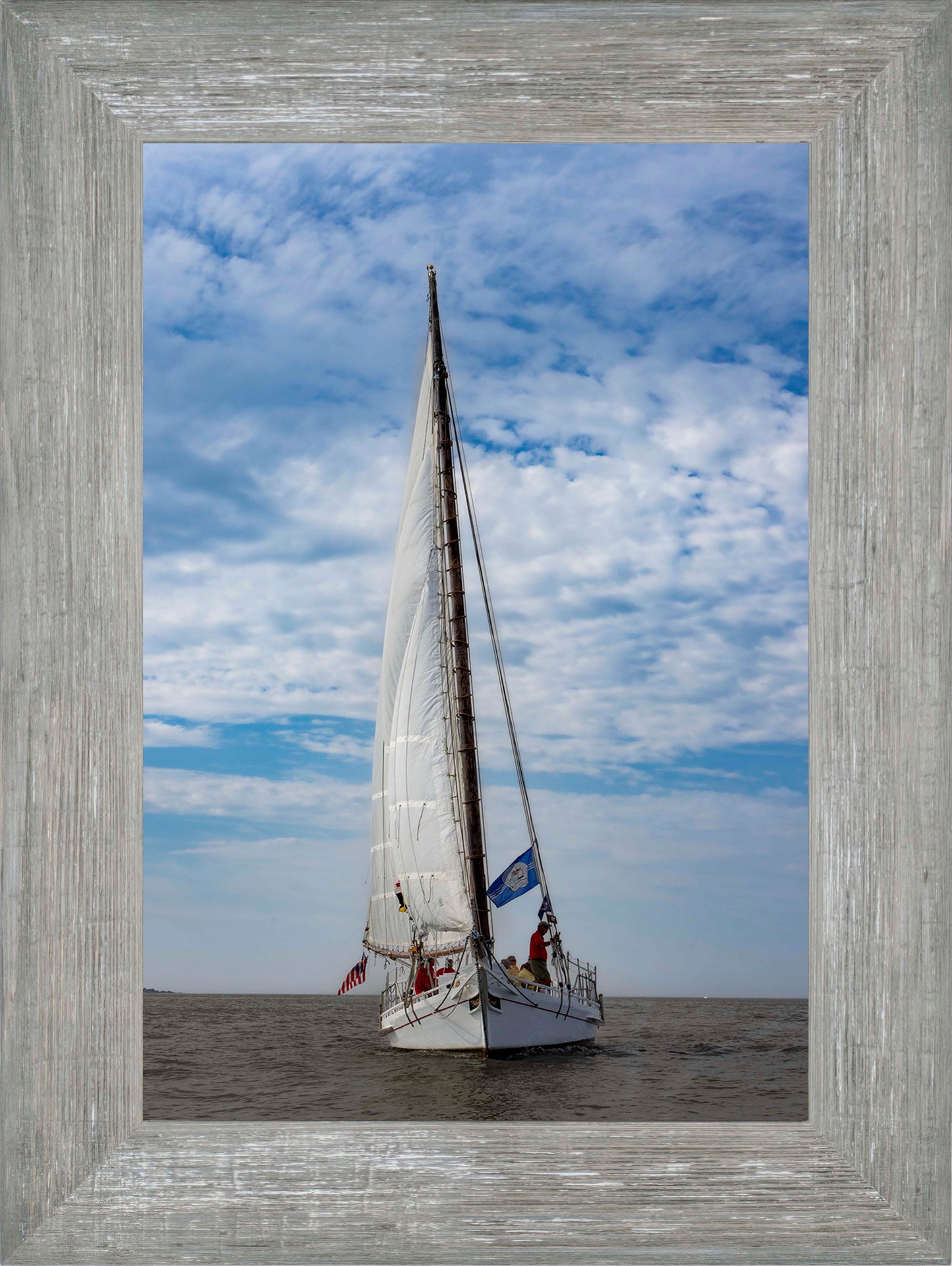 2023 Deal Island Skipjack Races - Staring Down the Bowsprit (Nathan) -- Digital Print