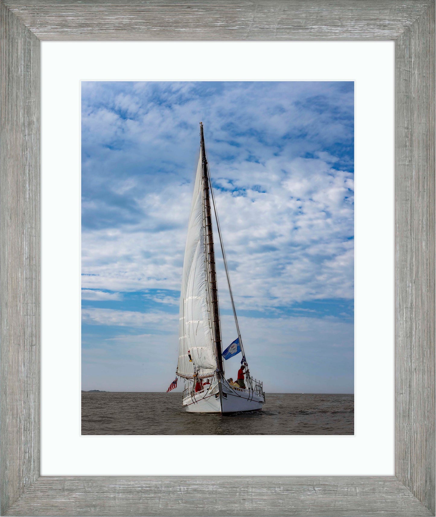 2023 Deal Island Skipjack Races - Staring Down the Bowsprit (Nathan) -- Digital Print