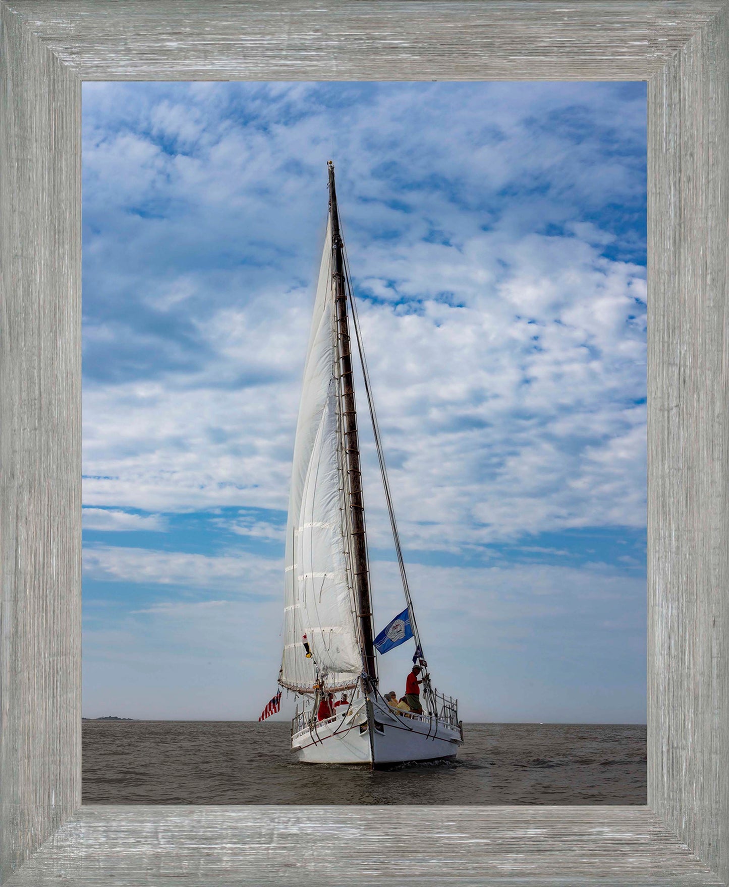 2023 Deal Island Skipjack Races - Staring Down the Bowsprit (Nathan) -- Digital Print