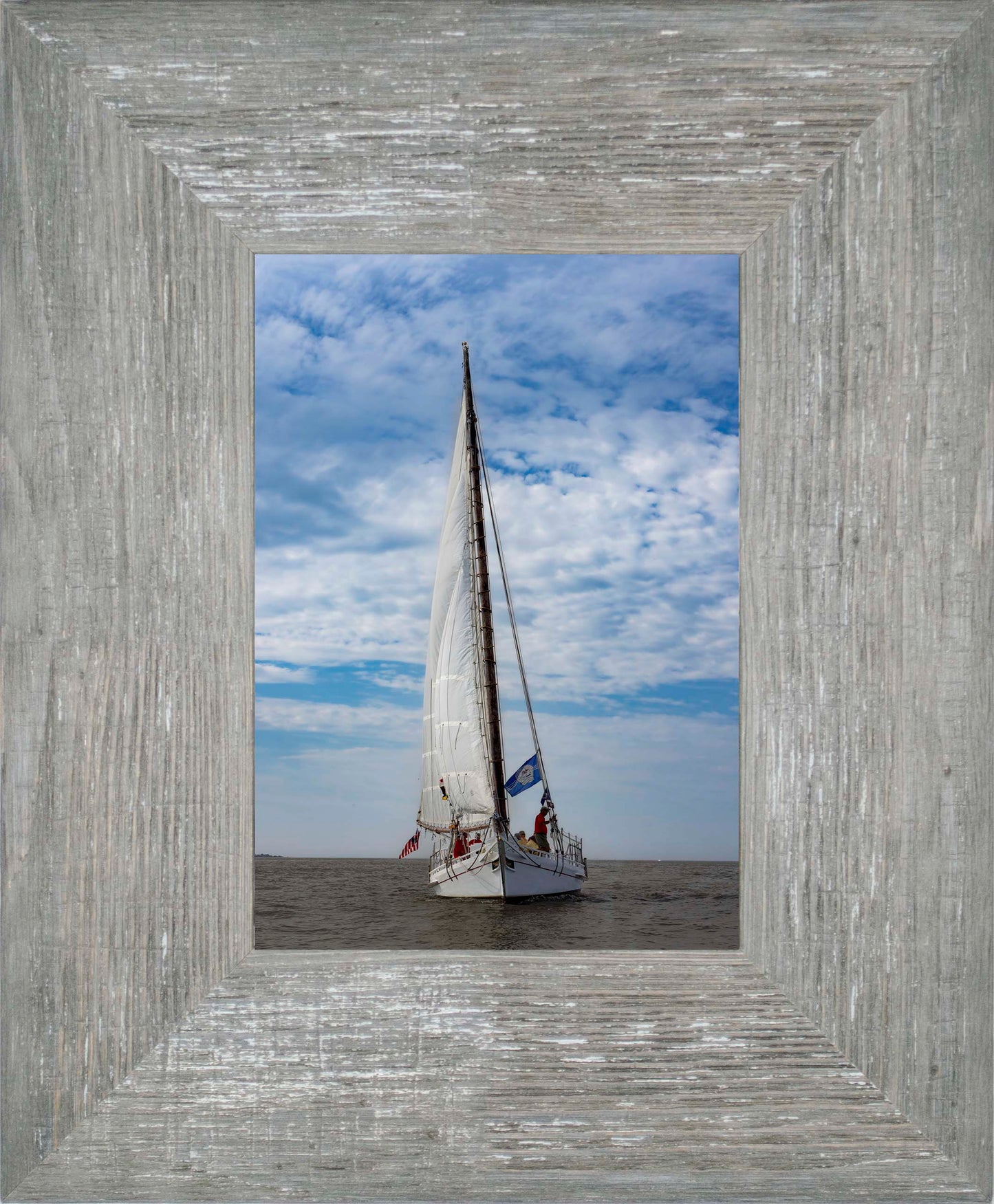 2023 Deal Island Skipjack Races - Staring Down the Bowsprit (Nathan) -- Digital Print