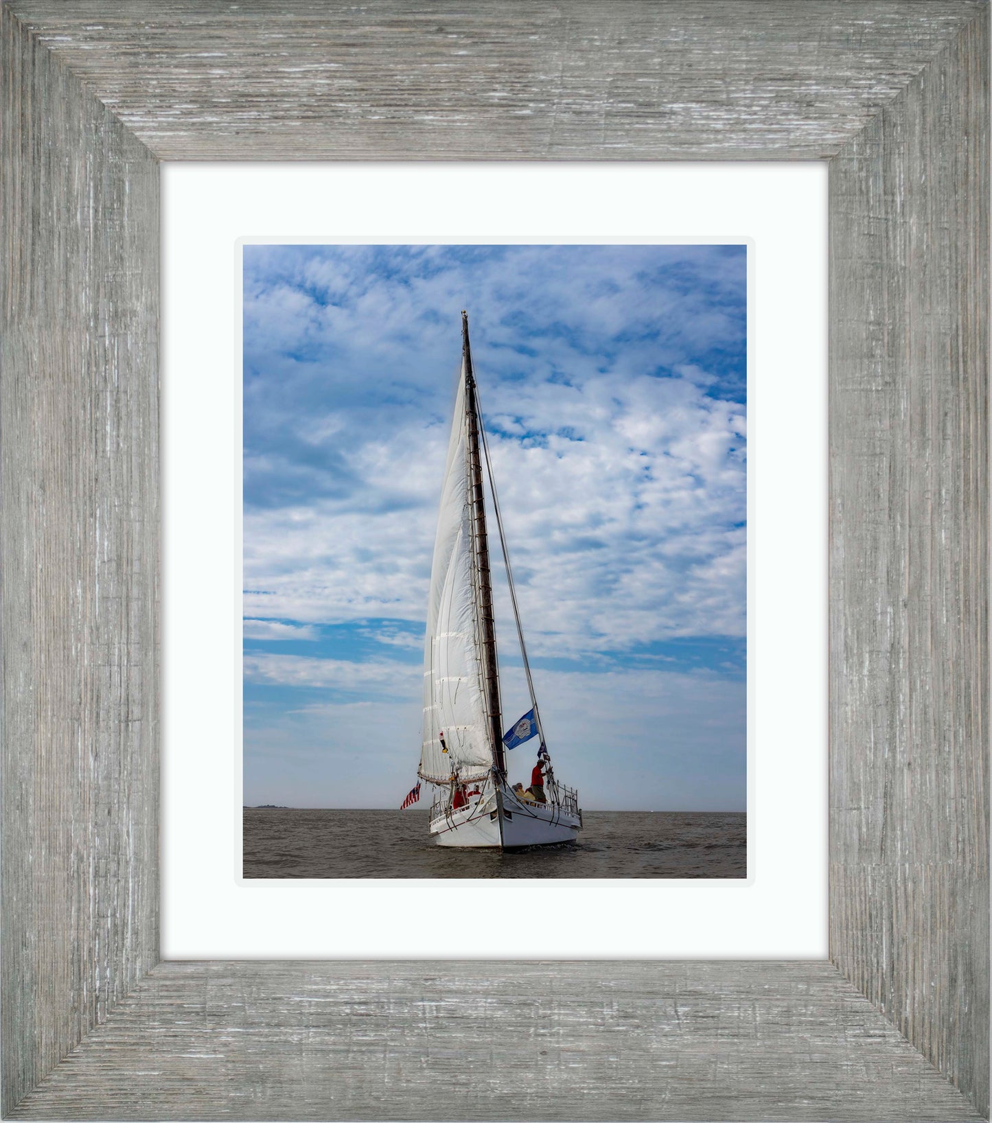 2023 Deal Island Skipjack Races - Staring Down the Bowsprit (Nathan) -- Digital Print