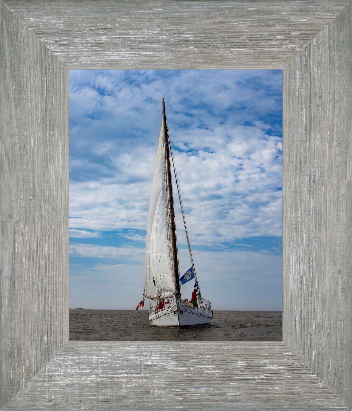2023 Deal Island Skipjack Races - Staring Down the Bowsprit (Nathan) -- Digital Print