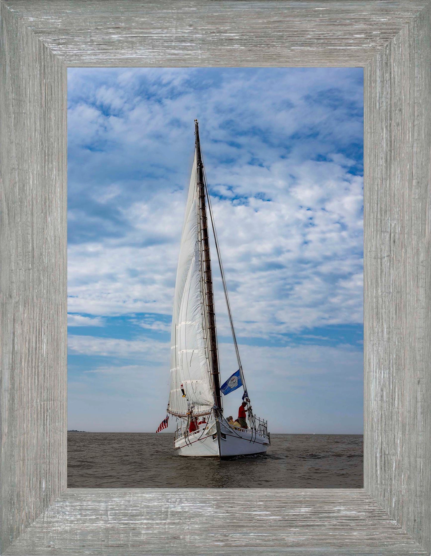 2023 Deal Island Skipjack Races - Staring Down the Bowsprit (Nathan) -- Digital Print
