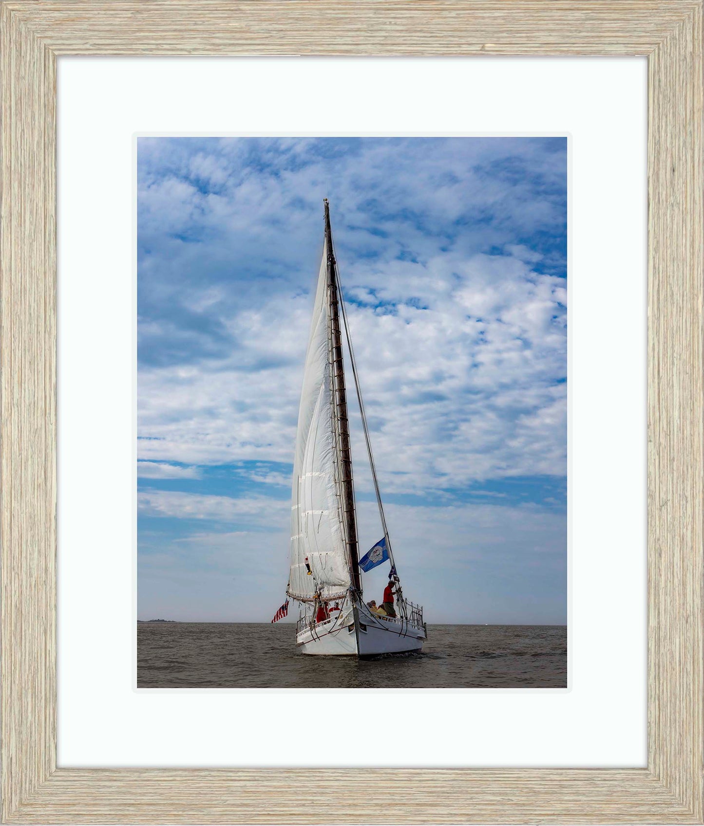 2023 Deal Island Skipjack Races - Staring Down the Bowsprit (Nathan) -- Digital Print
