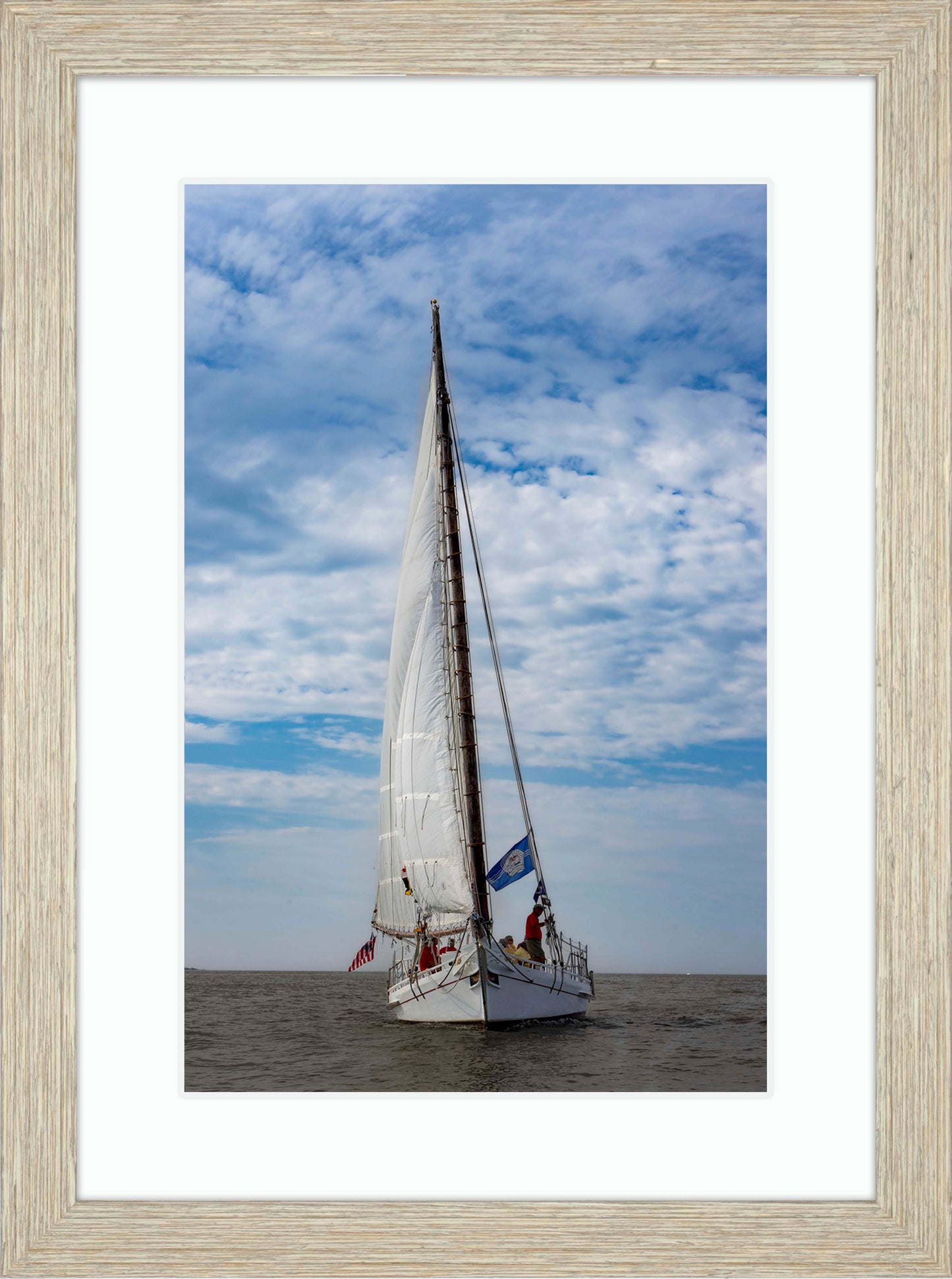 2023 Deal Island Skipjack Races - Staring Down the Bowsprit (Nathan) -- Digital Print