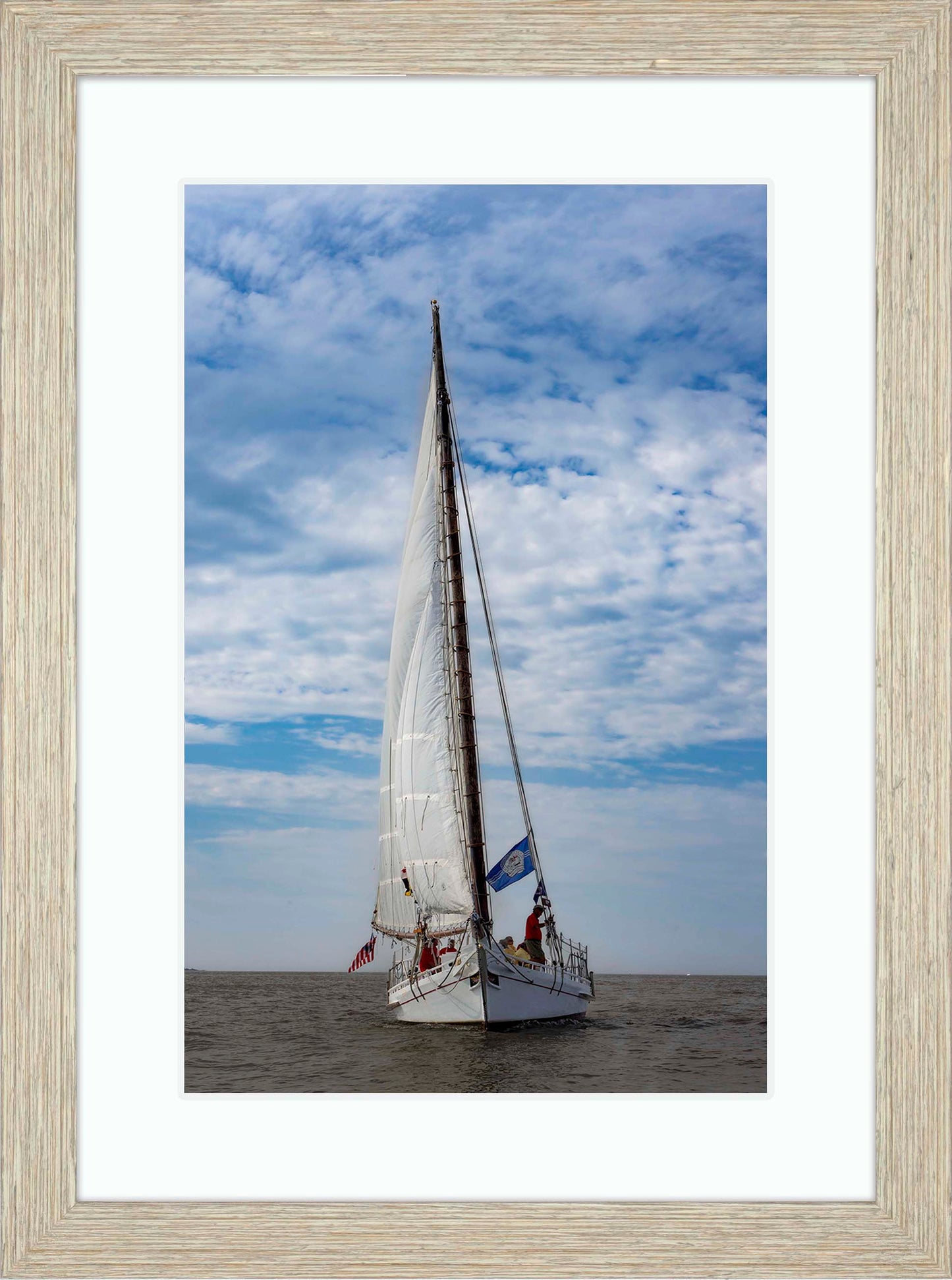2023 Deal Island Skipjack Races - Staring Down the Bowsprit (Nathan) -- Digital Print