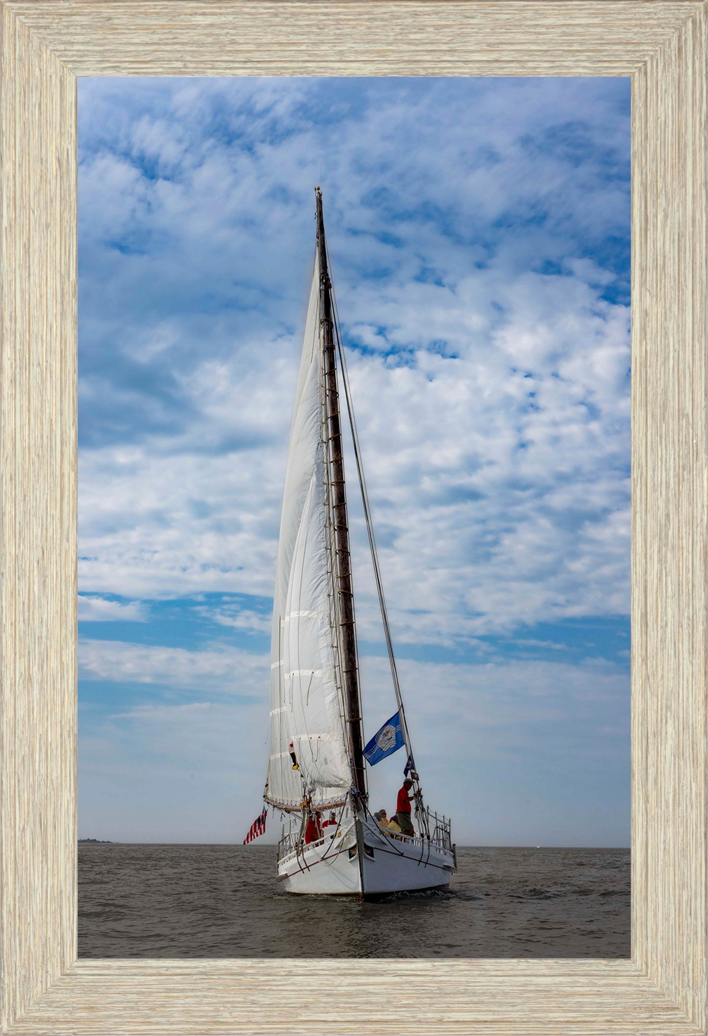 2023 Deal Island Skipjack Races - Staring Down the Bowsprit (Nathan) -- Digital Print