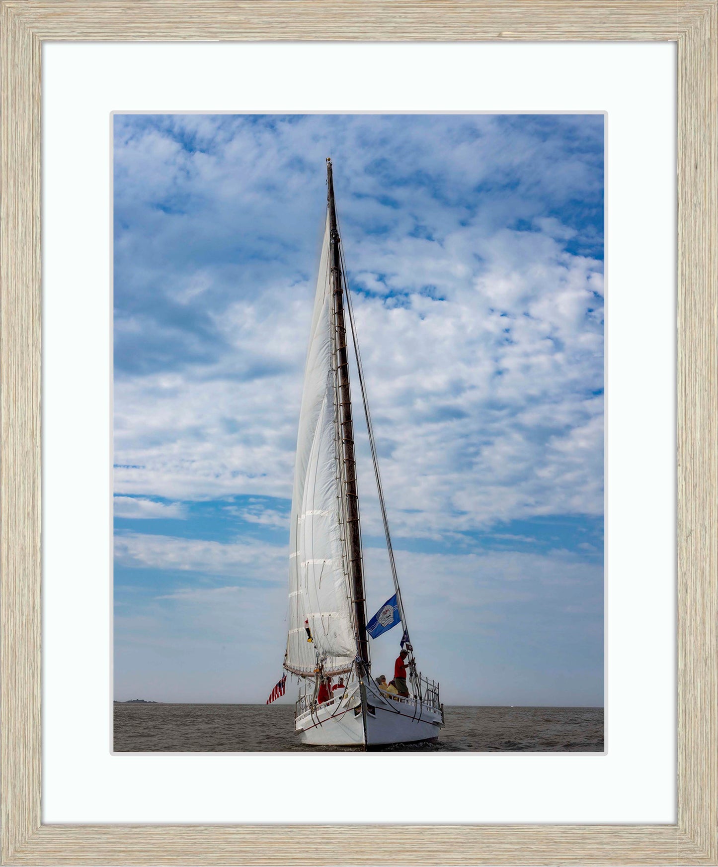 2023 Deal Island Skipjack Races - Staring Down the Bowsprit (Nathan) -- Digital Print