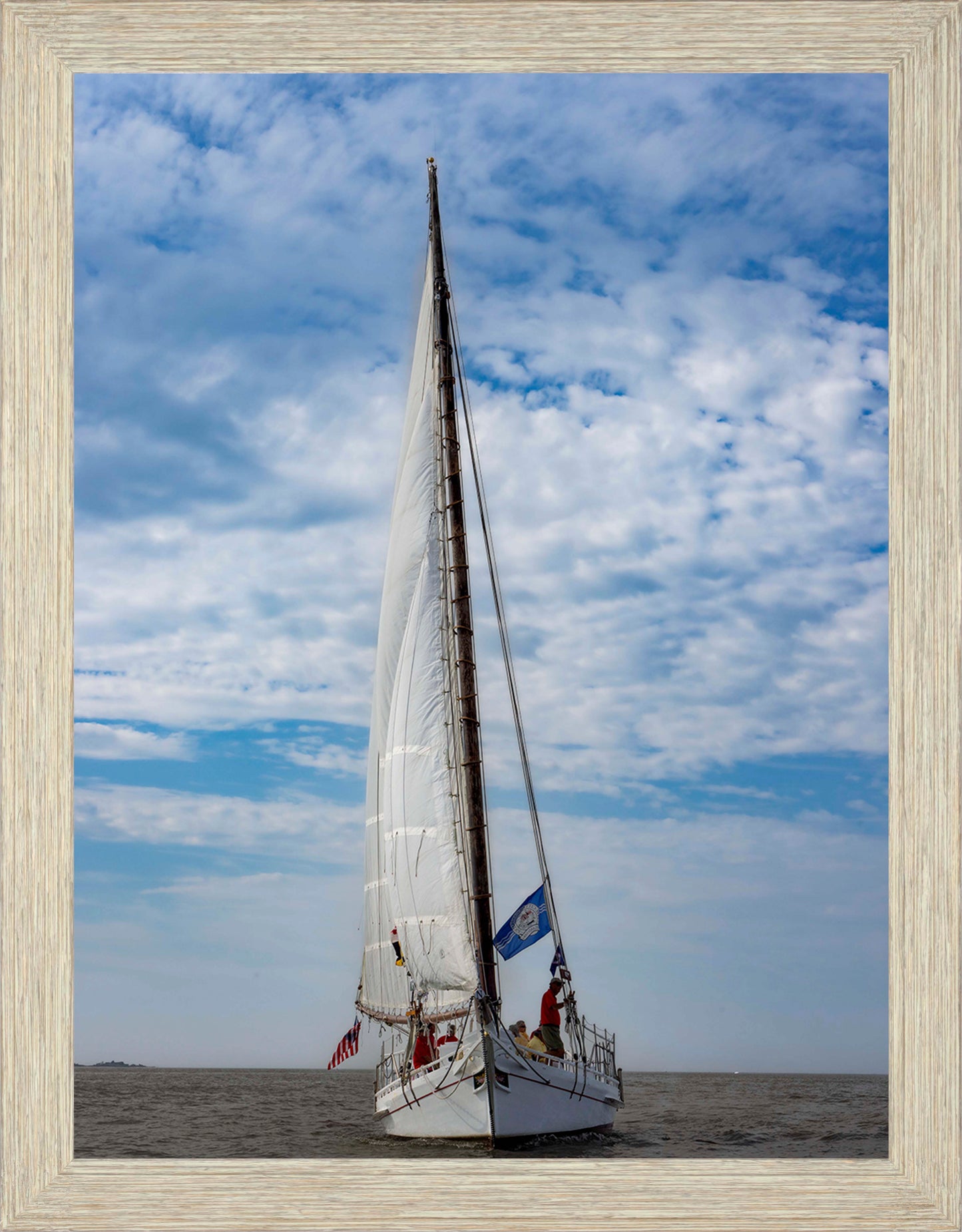 2023 Deal Island Skipjack Races - Staring Down the Bowsprit (Nathan) -- Digital Print