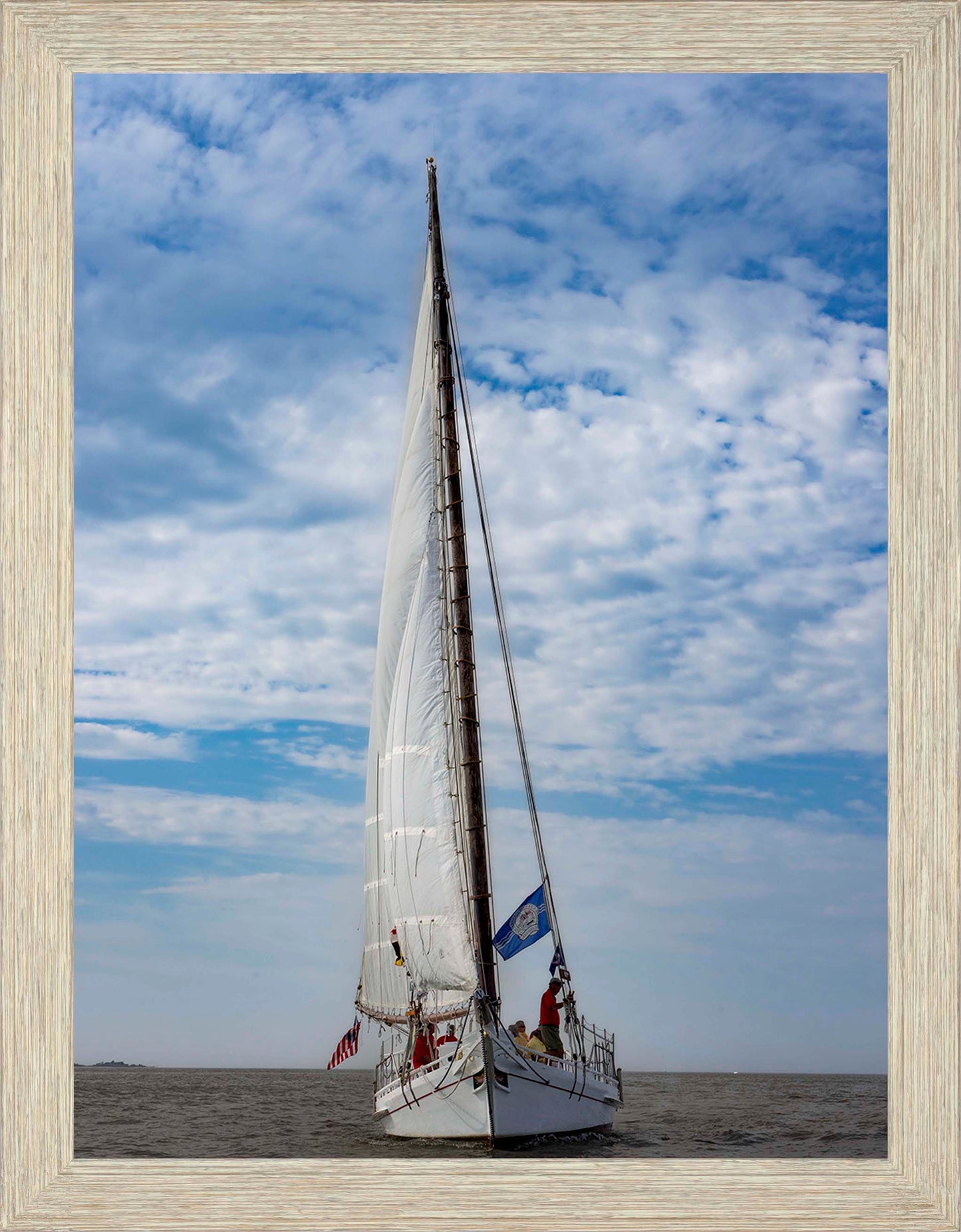 2023 Deal Island Skipjack Races - Staring Down the Bowsprit (Nathan) -- Digital Print