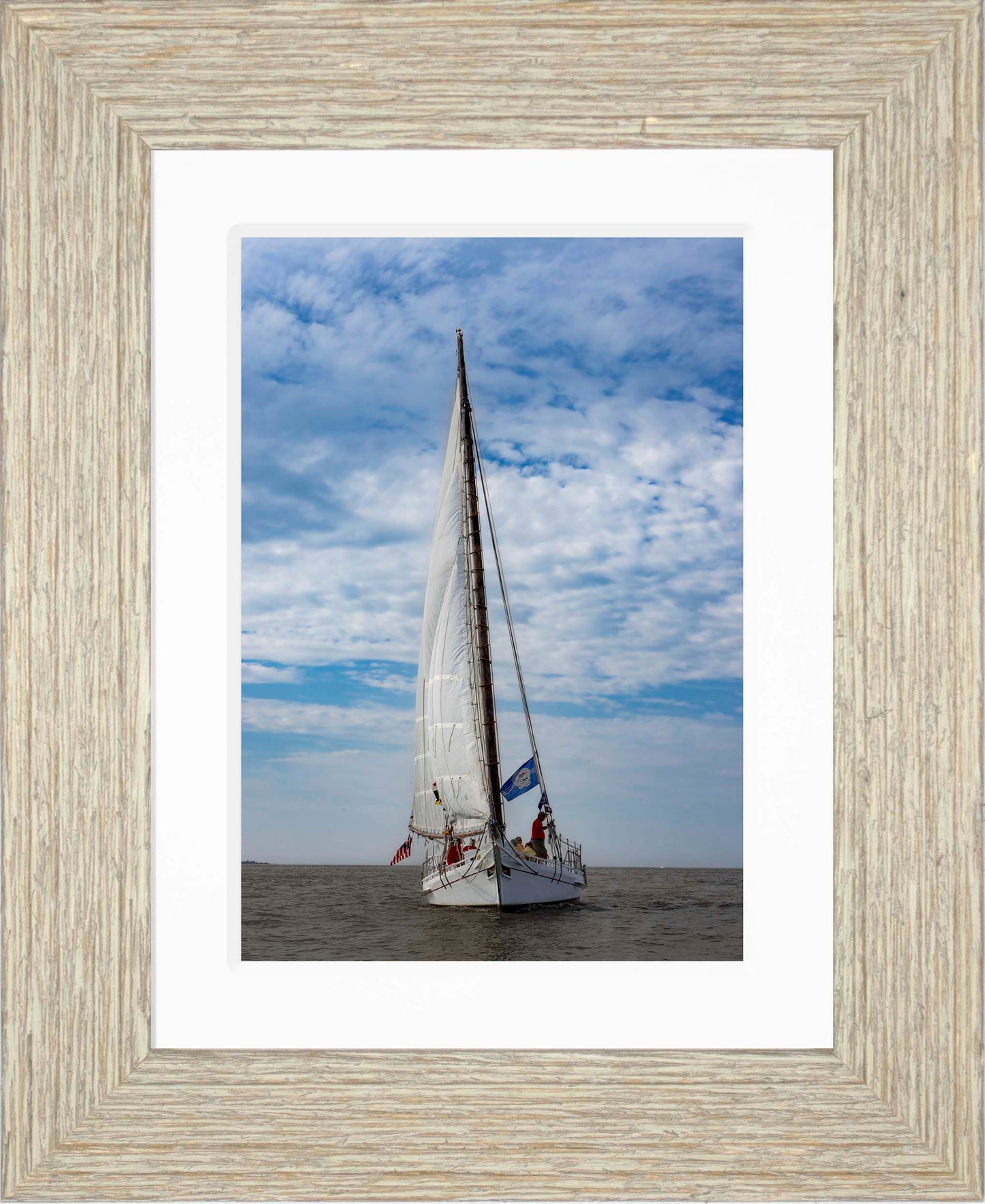 2023 Deal Island Skipjack Races - Staring Down the Bowsprit (Nathan) -- Digital Print