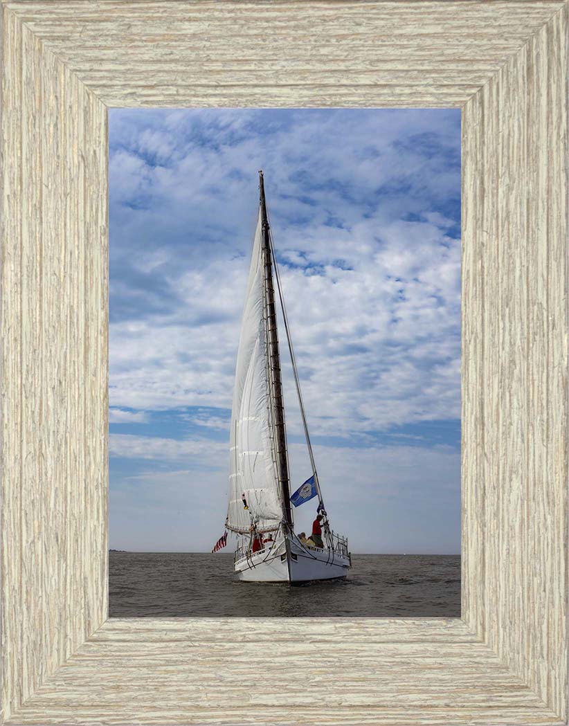 2023 Deal Island Skipjack Races - Staring Down the Bowsprit (Nathan) -- Digital Print