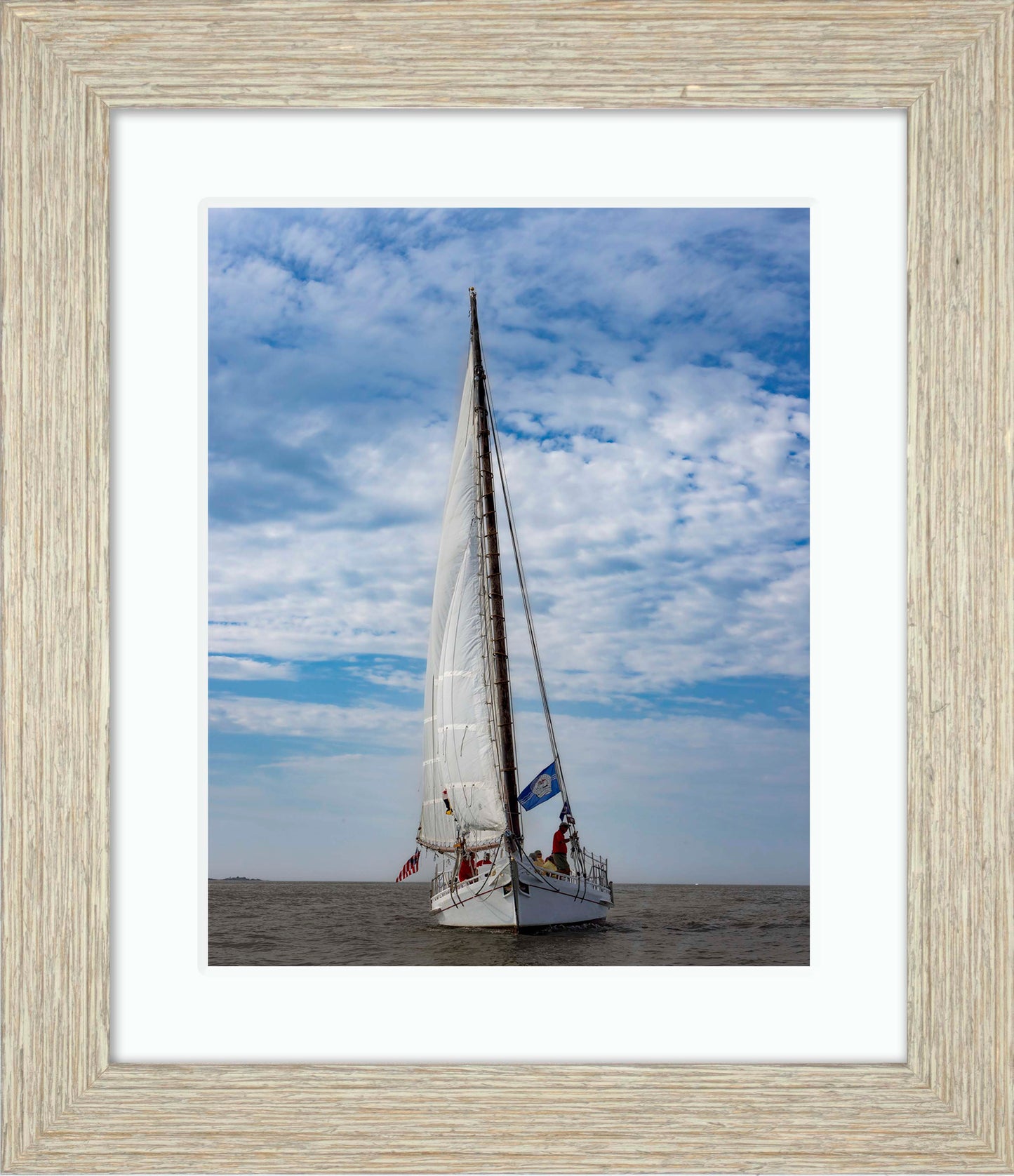 2023 Deal Island Skipjack Races - Staring Down the Bowsprit (Nathan) -- Digital Print