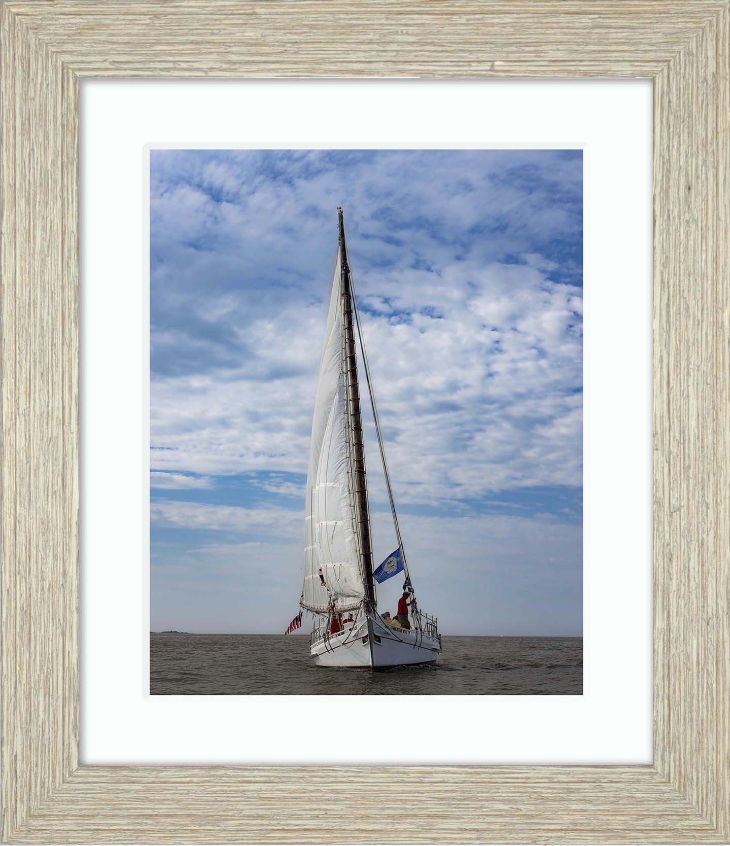 2023 Deal Island Skipjack Races - Staring Down the Bowsprit (Nathan) -- Digital Print