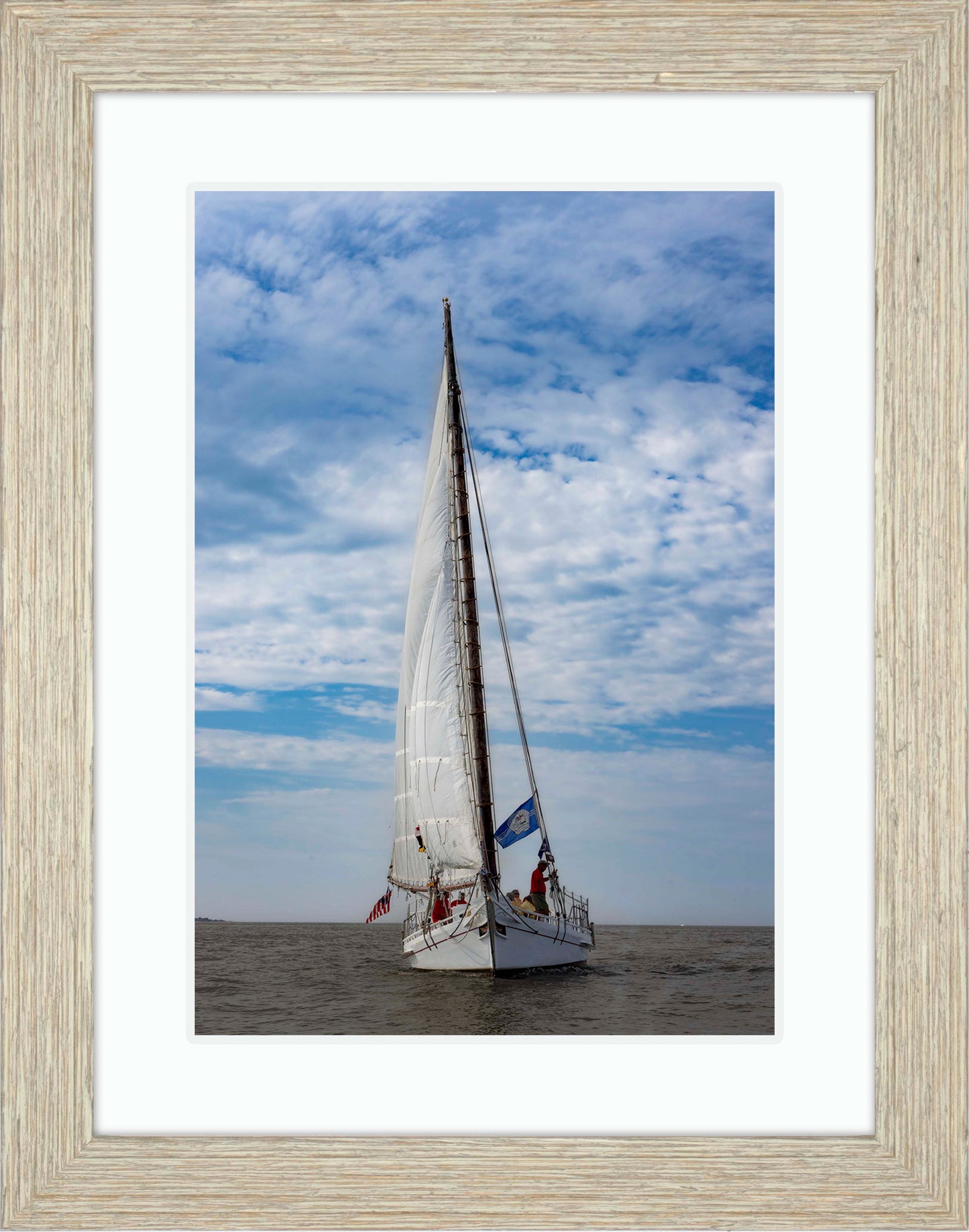 2023 Deal Island Skipjack Races - Staring Down the Bowsprit (Nathan) -- Digital Print