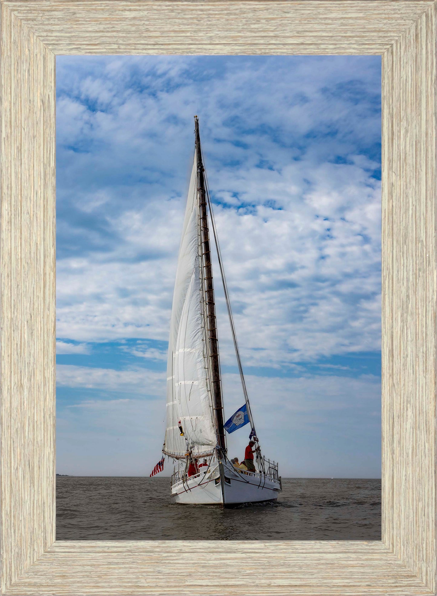 2023 Deal Island Skipjack Races - Staring Down the Bowsprit (Nathan) -- Digital Print