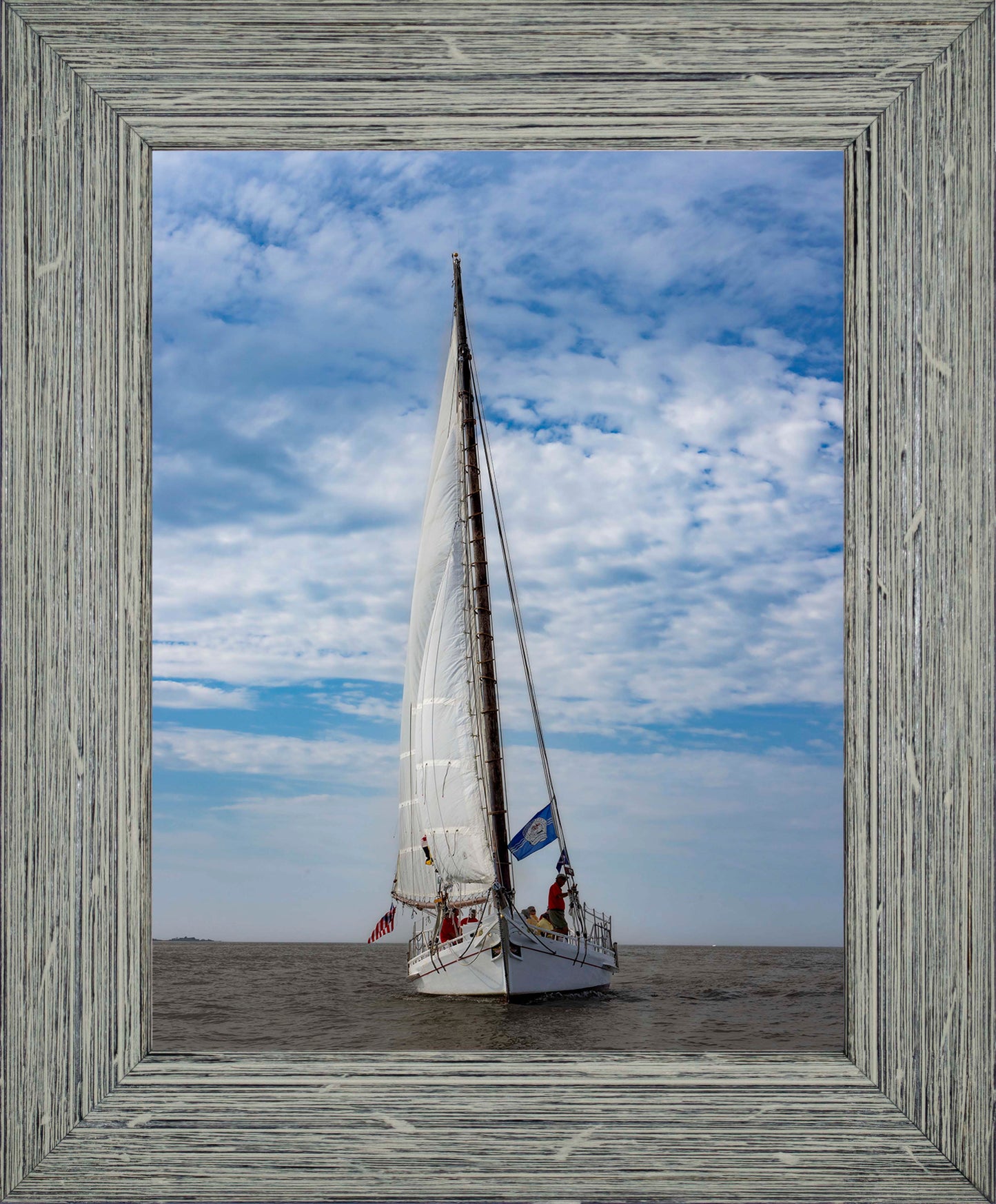 2023 Deal Island Skipjack Races - Staring Down the Bowsprit (Nathan) -- Digital Print