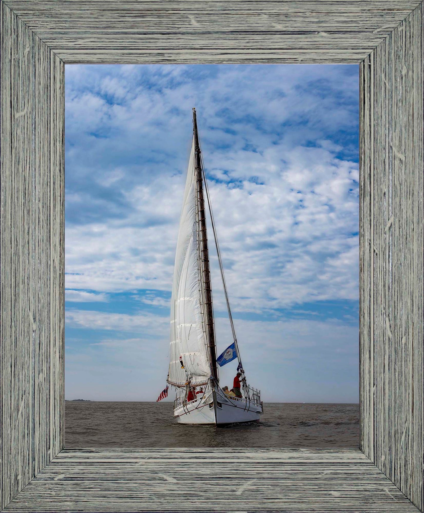 2023 Deal Island Skipjack Races - Staring Down the Bowsprit (Nathan) -- Digital Print