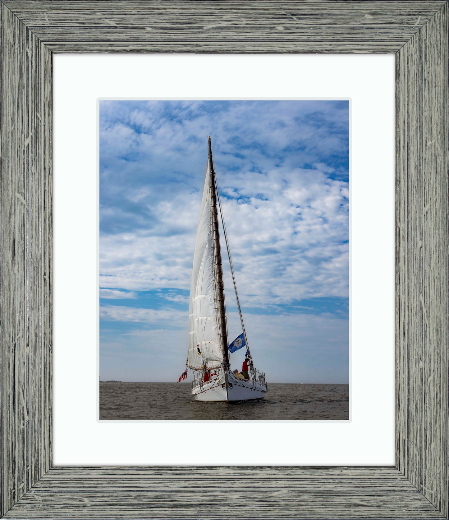 2023 Deal Island Skipjack Races - Staring Down the Bowsprit (Nathan) -- Digital Print