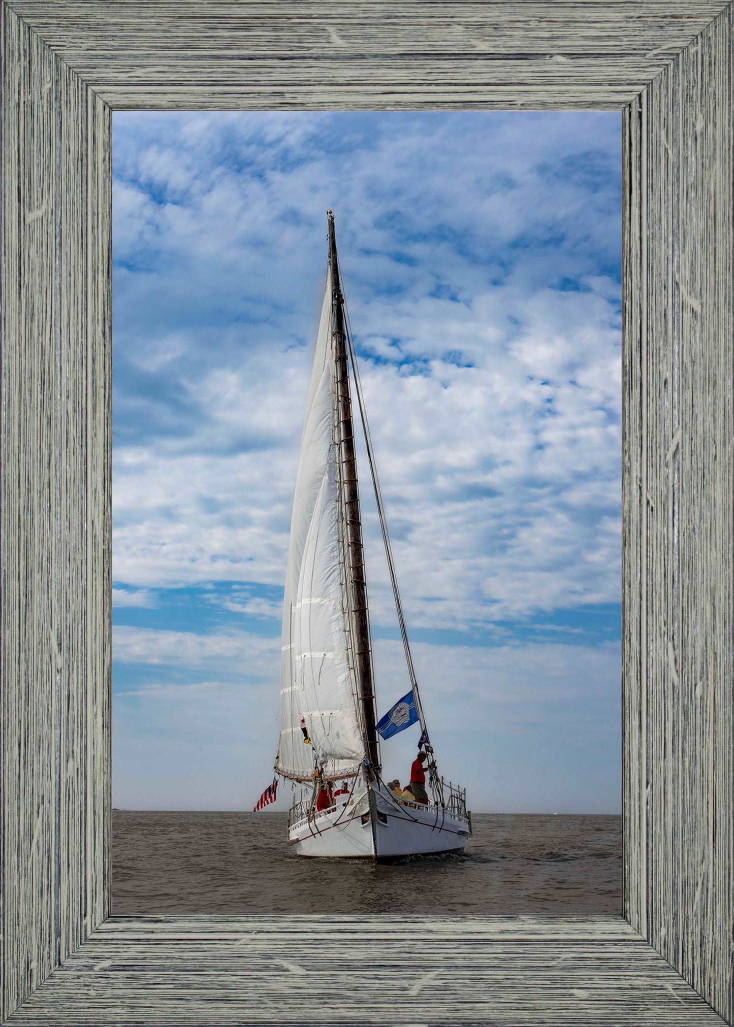 2023 Deal Island Skipjack Races - Staring Down the Bowsprit (Nathan) -- Digital Print