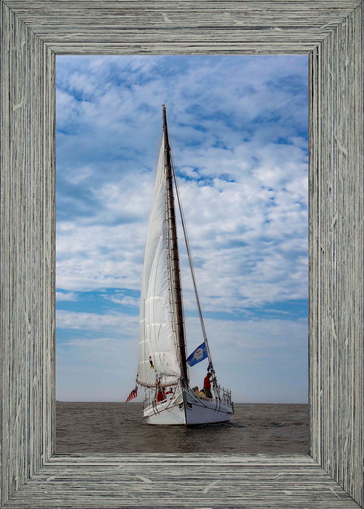2023 Deal Island Skipjack Races - Staring Down the Bowsprit (Nathan) -- Digital Print