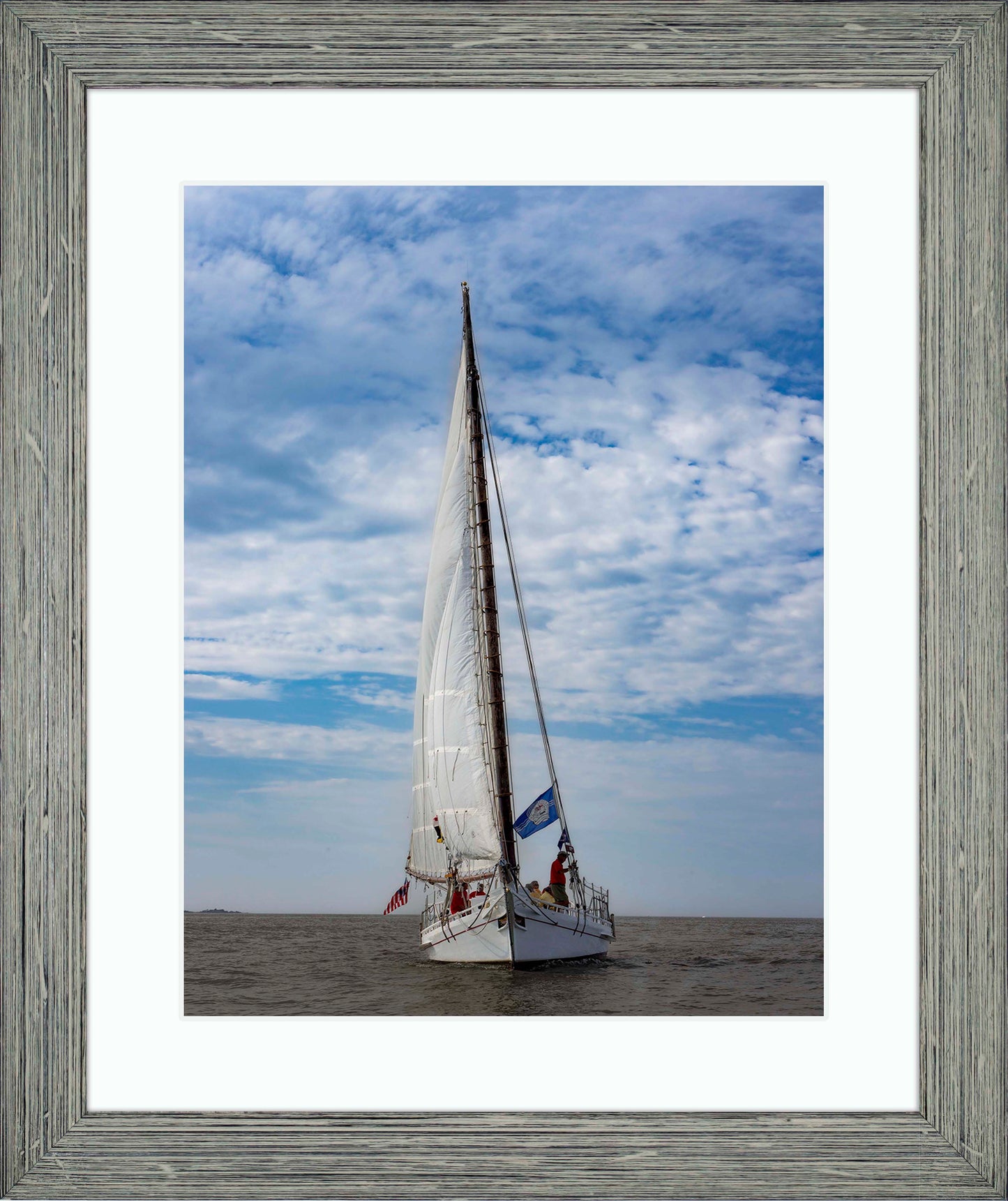 2023 Deal Island Skipjack Races - Staring Down the Bowsprit (Nathan) -- Digital Print