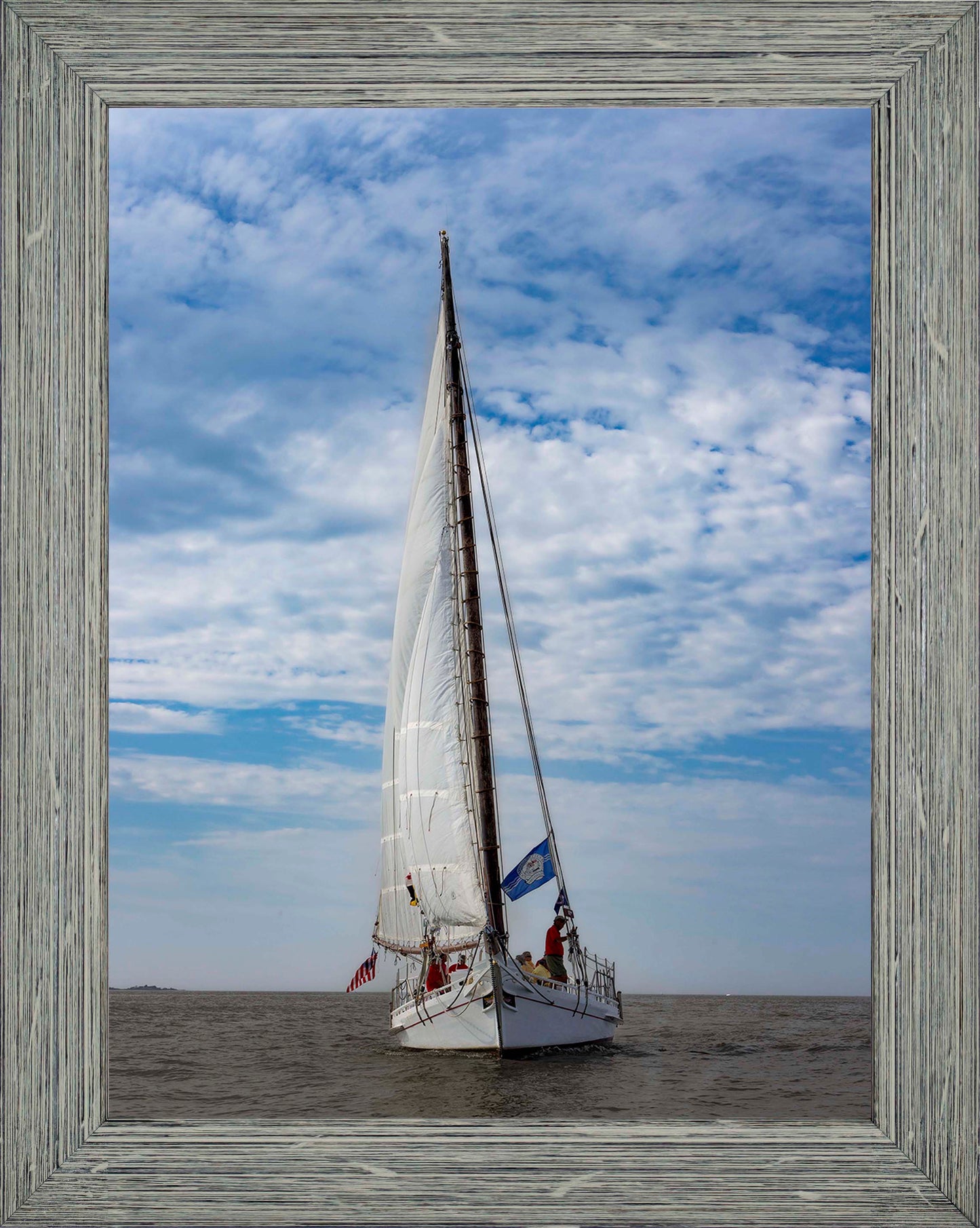 2023 Deal Island Skipjack Races - Staring Down the Bowsprit (Nathan) -- Digital Print