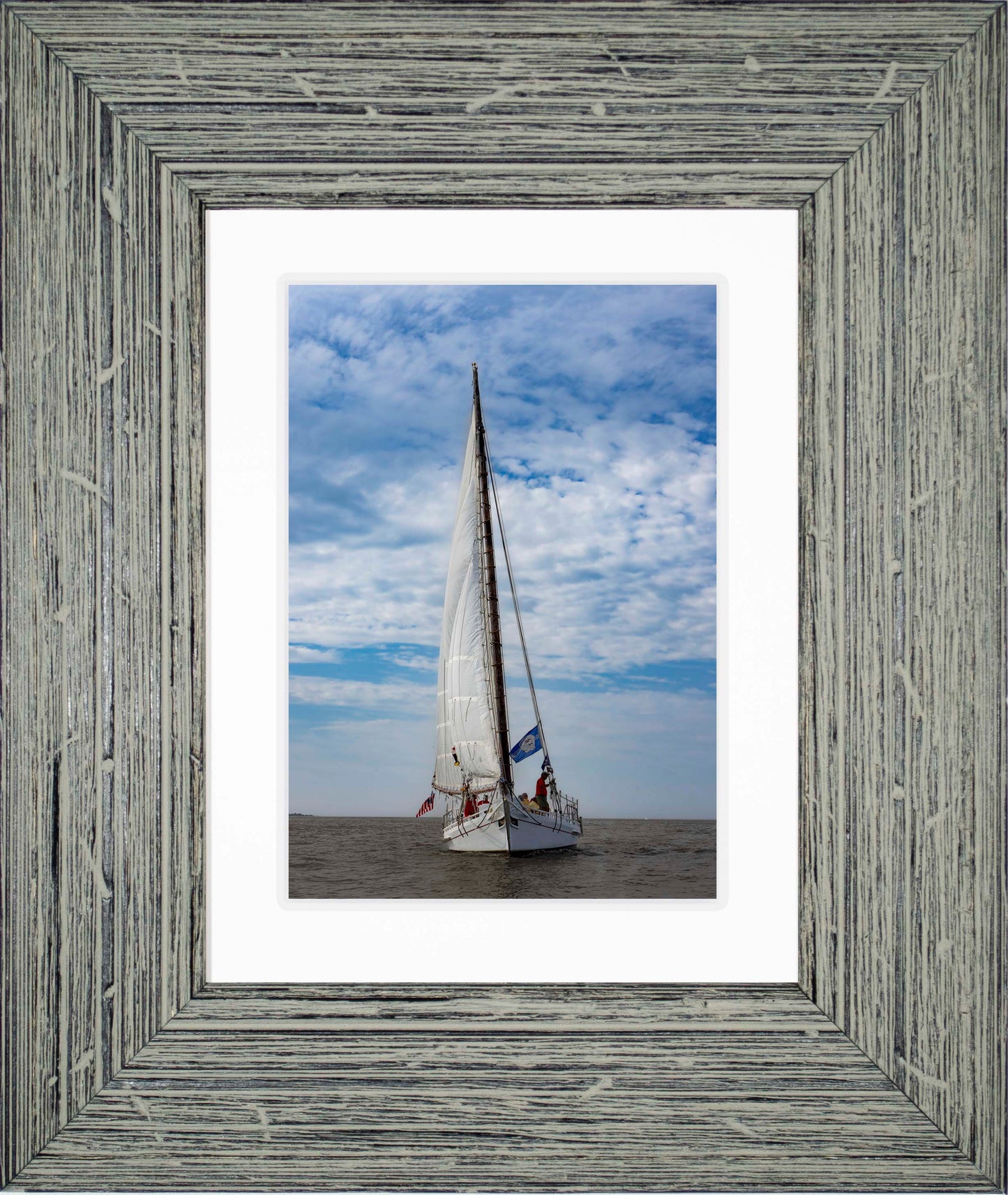 2023 Deal Island Skipjack Races - Staring Down the Bowsprit (Nathan) -- Digital Print