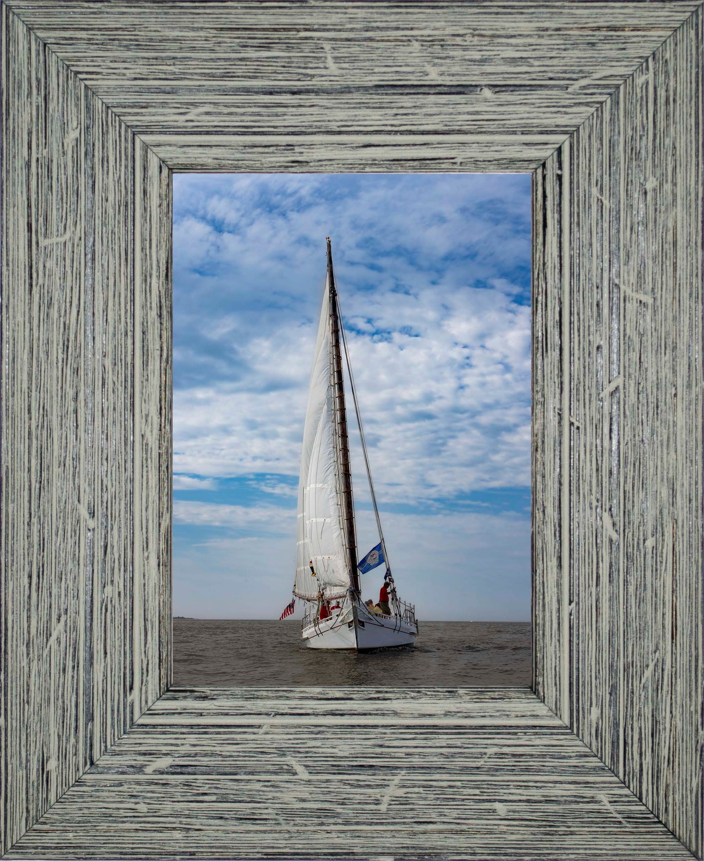 2023 Deal Island Skipjack Races - Staring Down the Bowsprit (Nathan) -- Digital Print