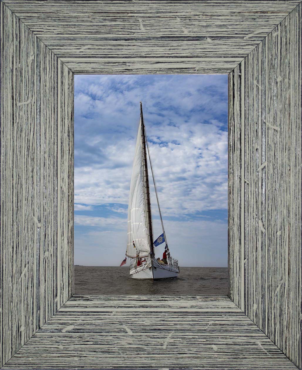 2023 Deal Island Skipjack Races - Staring Down the Bowsprit (Nathan) -- Digital Print