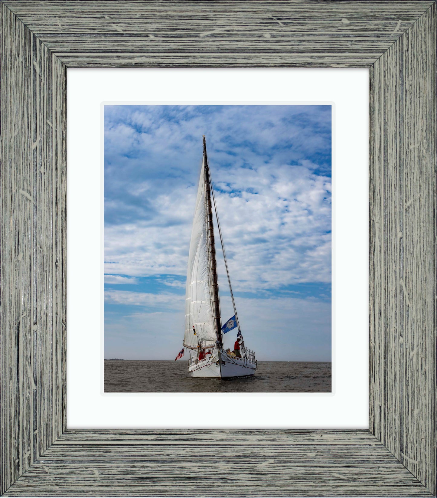 2023 Deal Island Skipjack Races - Staring Down the Bowsprit (Nathan) -- Digital Print