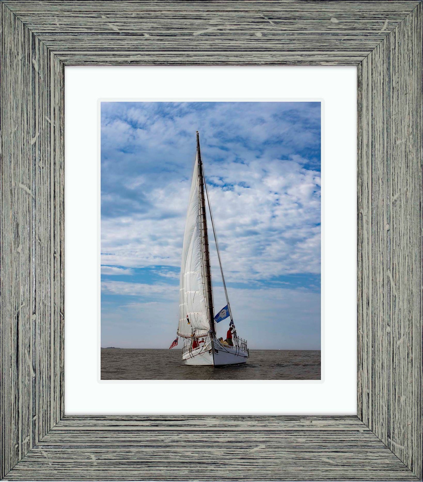2023 Deal Island Skipjack Races - Staring Down the Bowsprit (Nathan) -- Digital Print