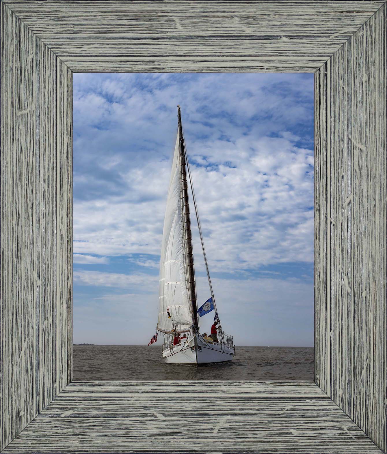 2023 Deal Island Skipjack Races - Staring Down the Bowsprit (Nathan) -- Digital Print