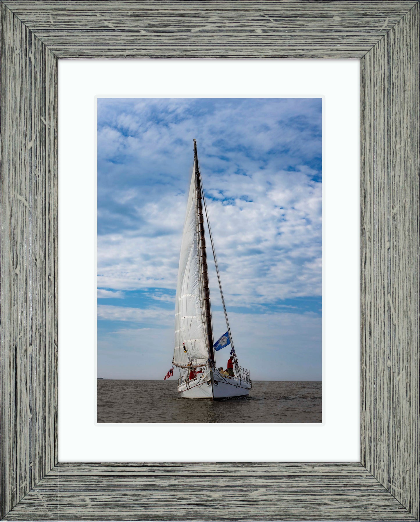2023 Deal Island Skipjack Races - Staring Down the Bowsprit (Nathan) -- Digital Print