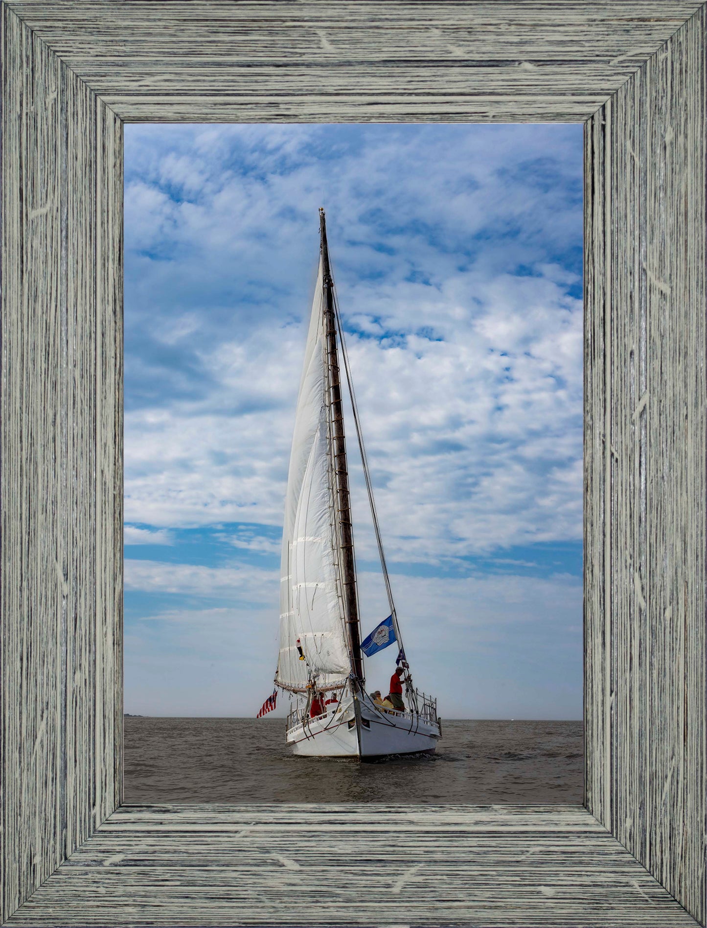 2023 Deal Island Skipjack Races - Staring Down the Bowsprit (Nathan) -- Digital Print