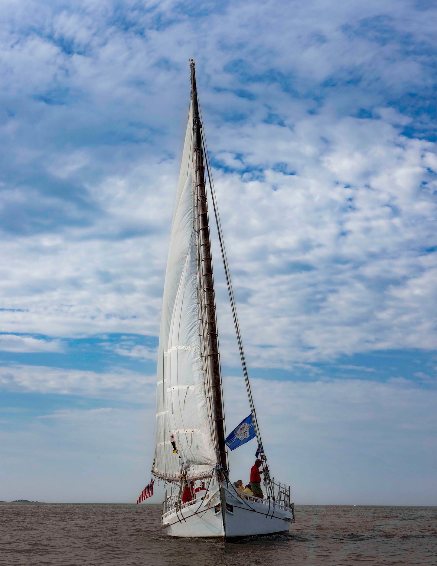 2023 Deal Island Skipjack Races - Staring Down the Bowsprit (Nathan) -- Digital Print