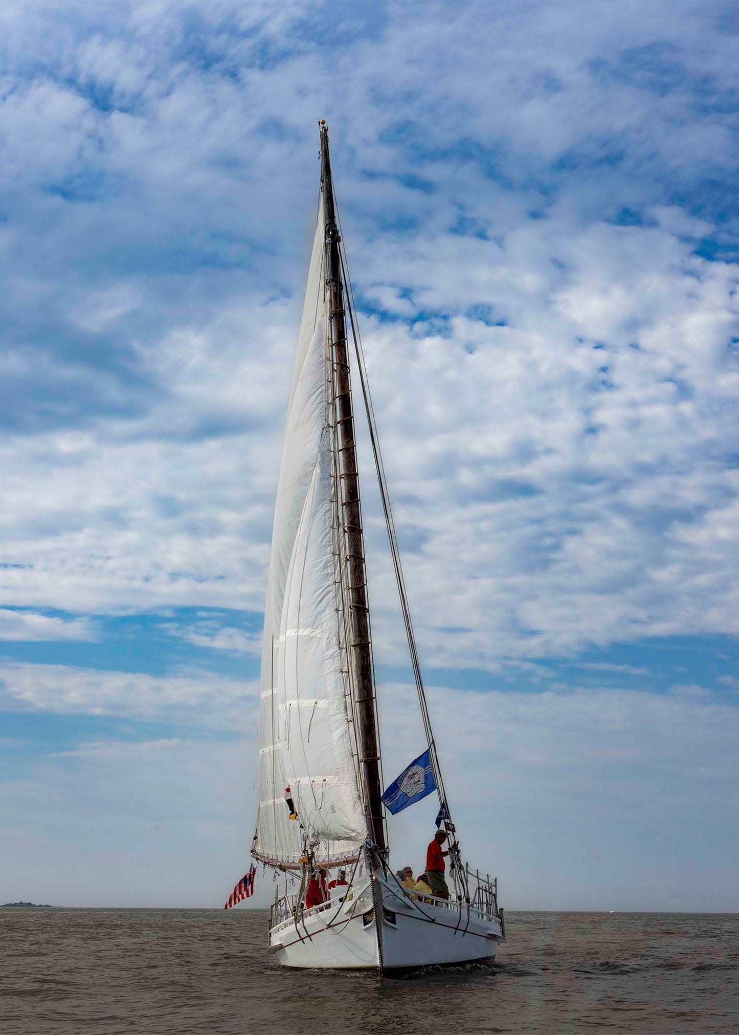 2023 Deal Island Skipjack Races - Staring Down the Bowsprit (Nathan) -- Digital Print