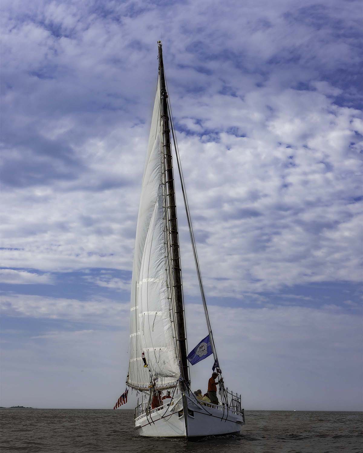 2023 Deal Island Skipjack Races - Staring Down the Bowsprit (Nathan) -- Digital Print