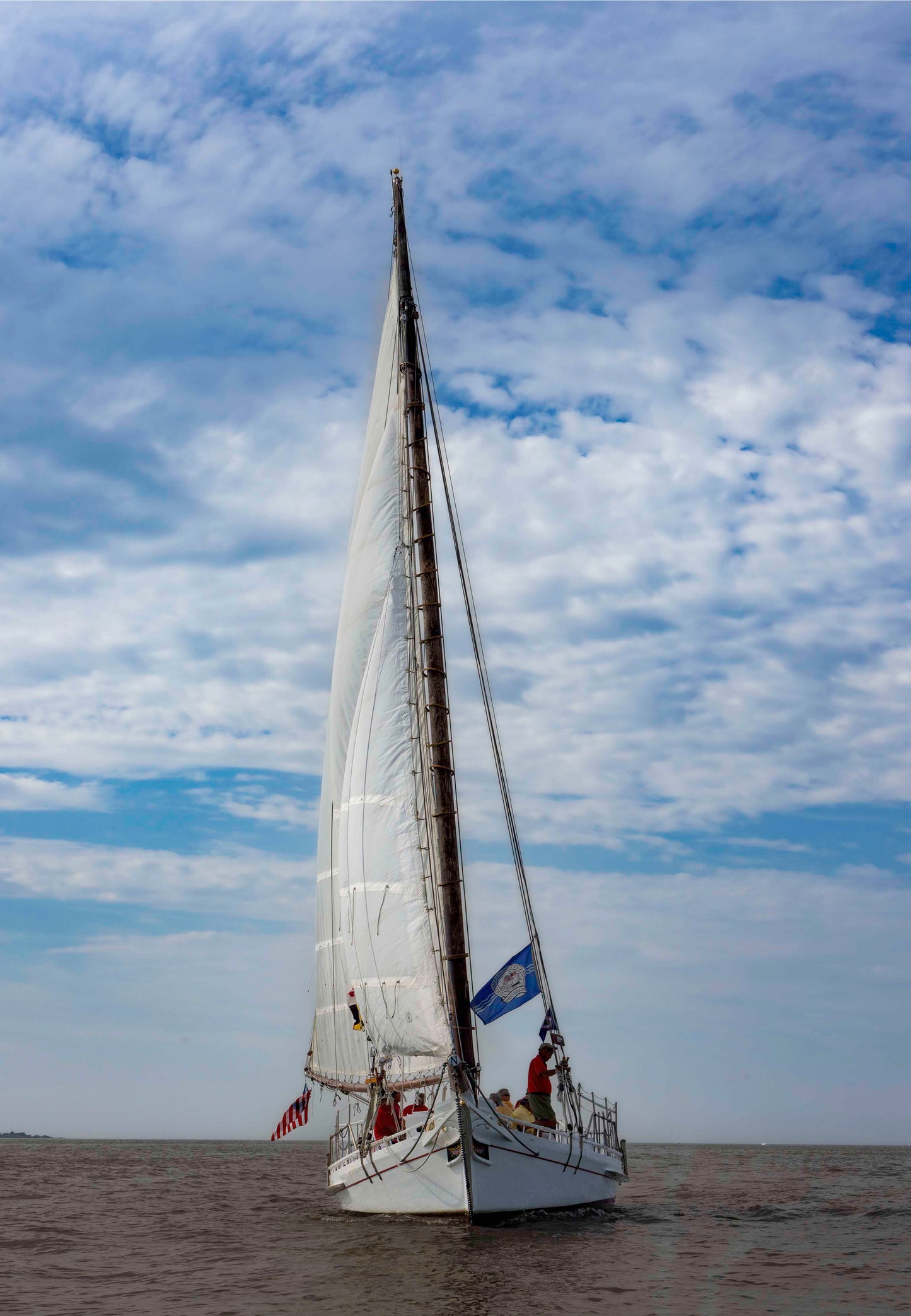 2023 Deal Island Skipjack Races - Staring Down the Bowsprit (Nathan) -- Digital Print