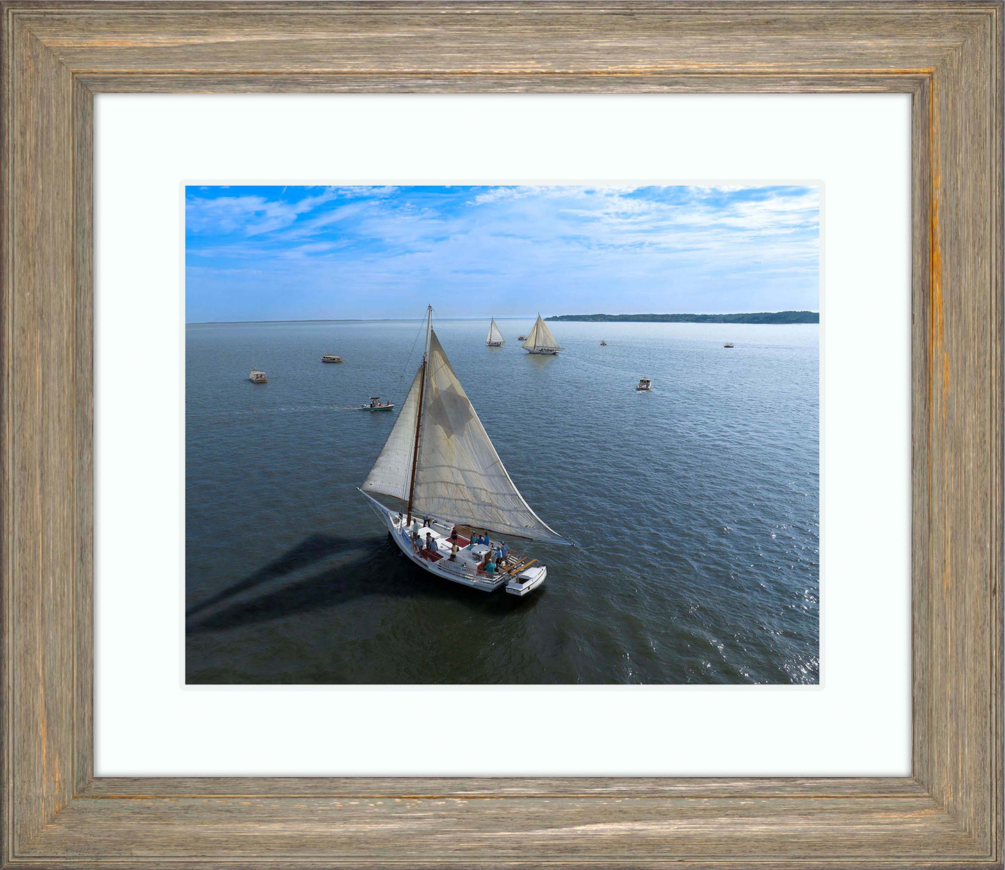 2023 Deal Island Skipjack Races - Tattered and Worn -- Digital Print