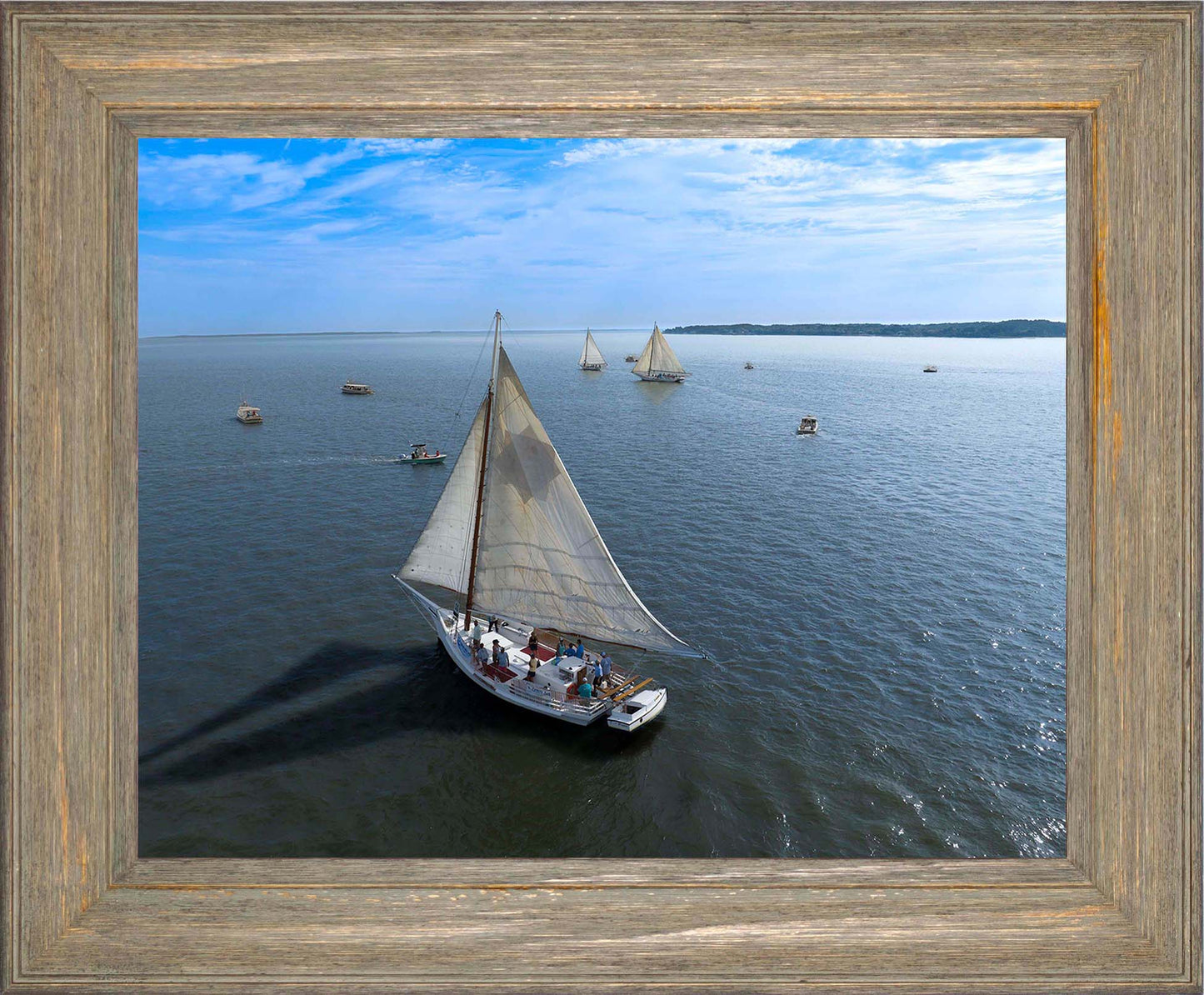 2023 Deal Island Skipjack Races - Tattered and Worn -- Digital Print