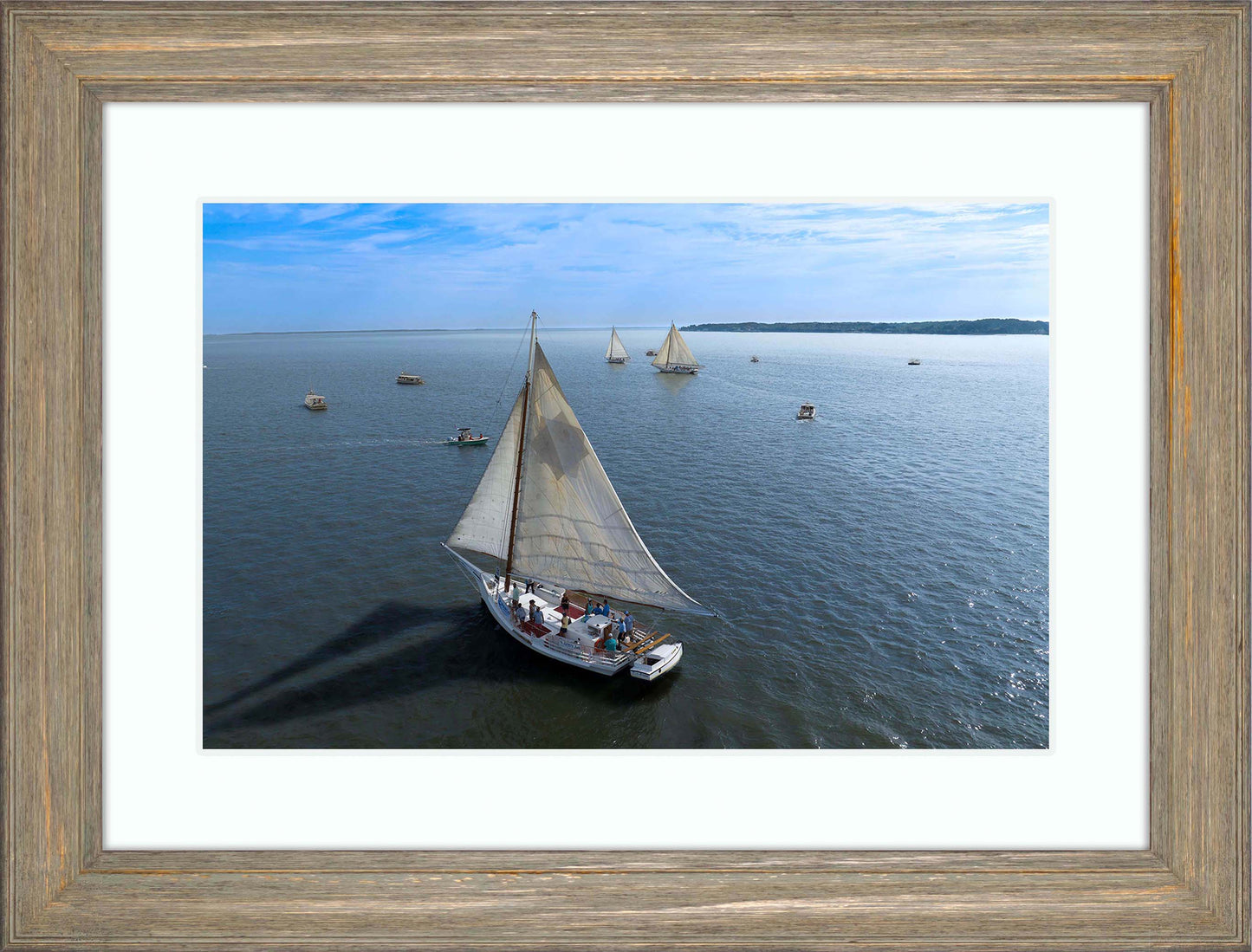 2023 Deal Island Skipjack Races - Tattered and Worn -- Digital Print
