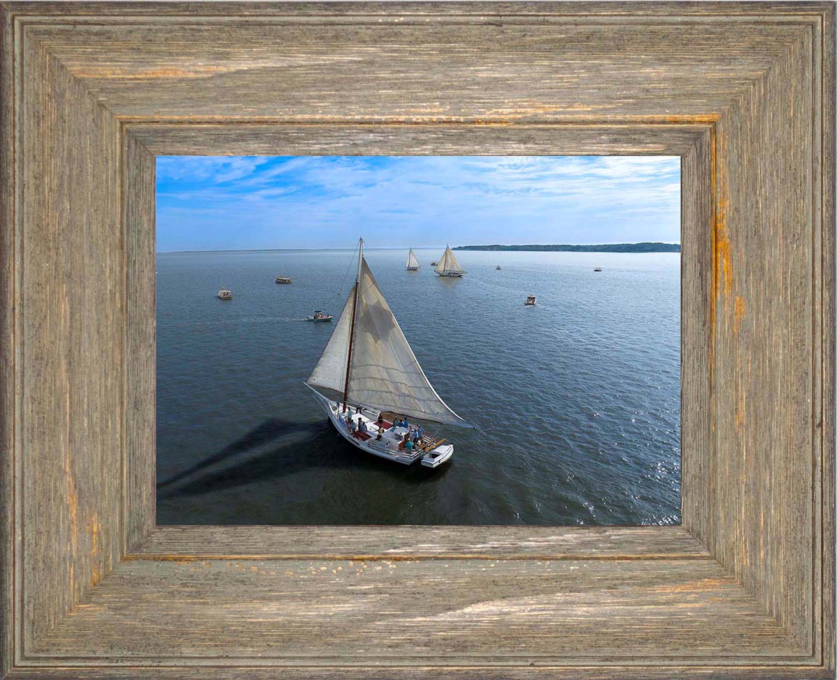 2023 Deal Island Skipjack Races - Tattered and Worn -- Digital Print